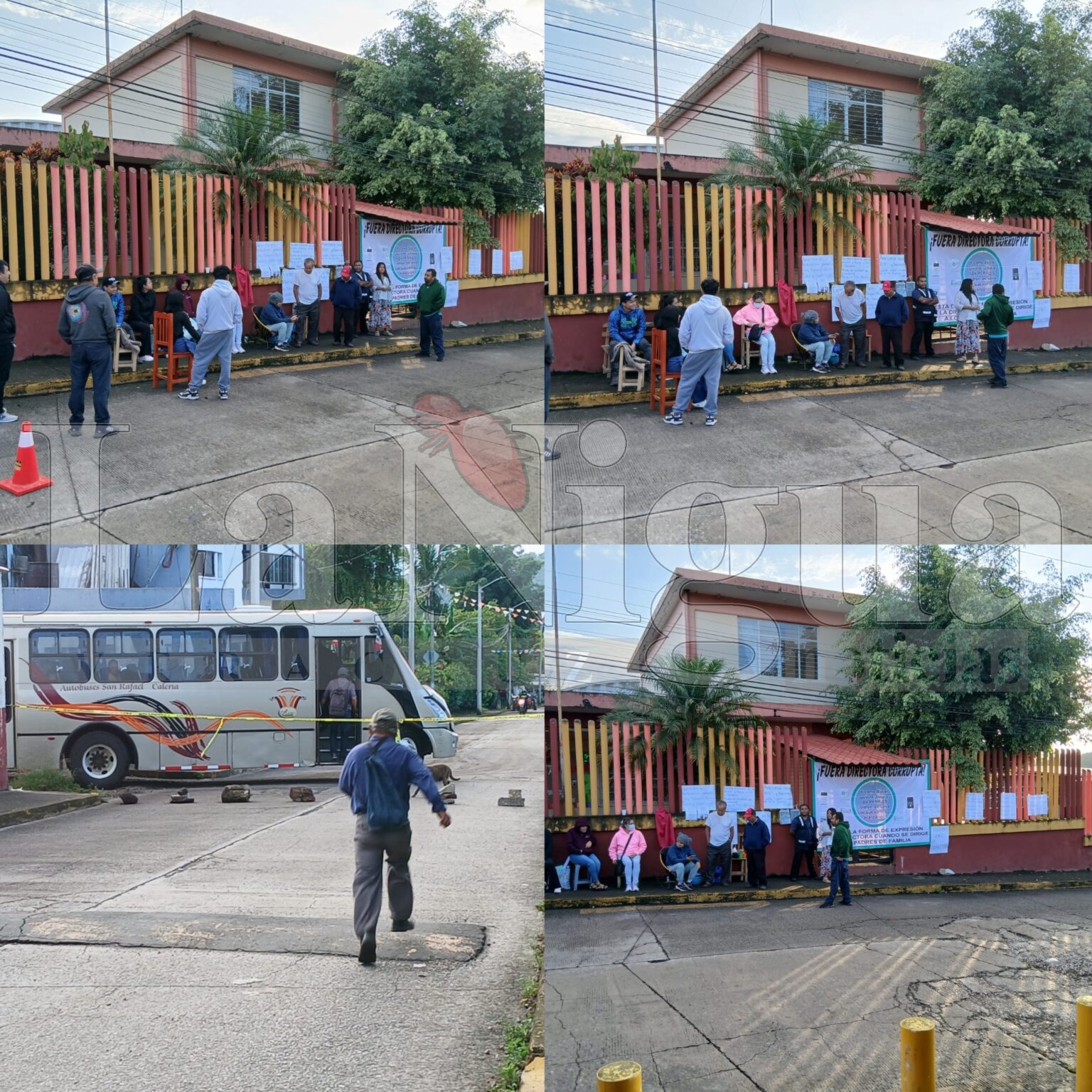 Padres de familia exigen auditoría y cambio de dirección en la primaria Ignacio Zaragoza.