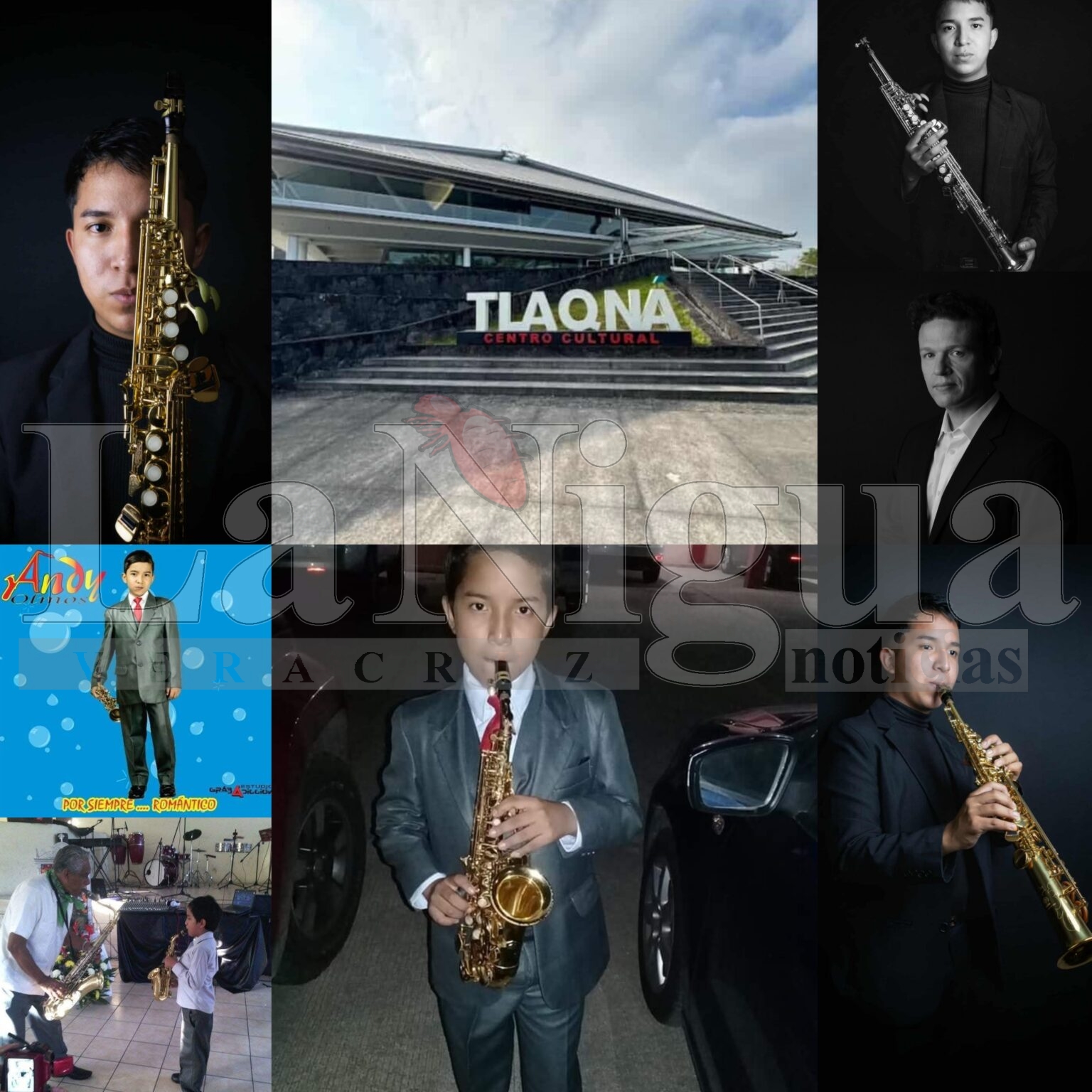 El saxofonista Andy Olmos Gómez de Nanchital se presentara con la Orquesta Sinfónica de Xalapa