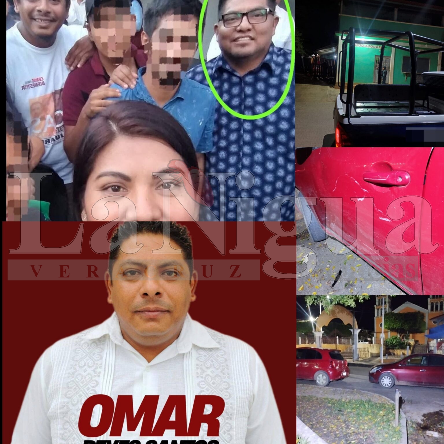 Encargado de programas del Bienestar en Playa Vicente agrede a su ex esposa e hijo