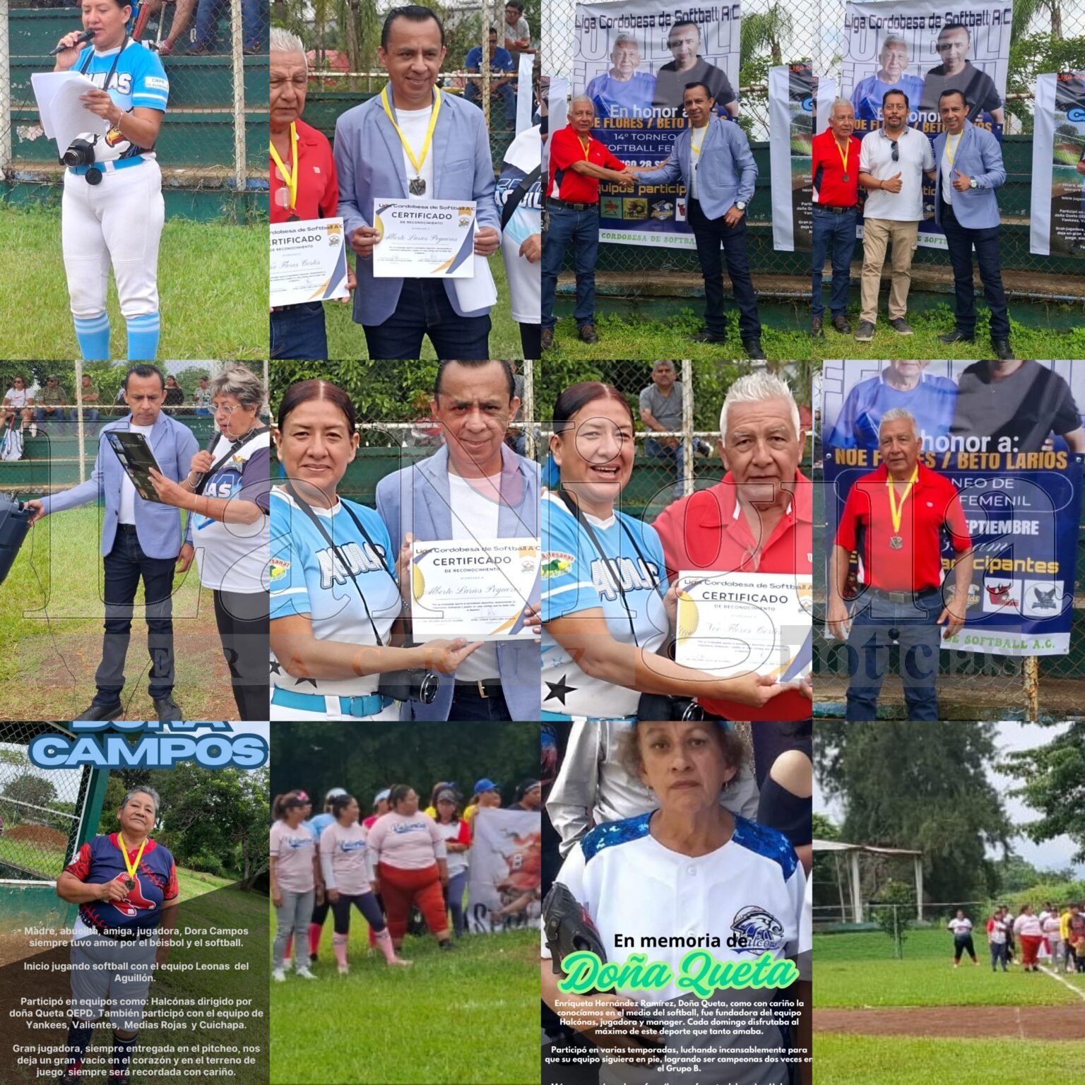 Gracias, gracias, gracias a laLiga Cordobesa de Softbol