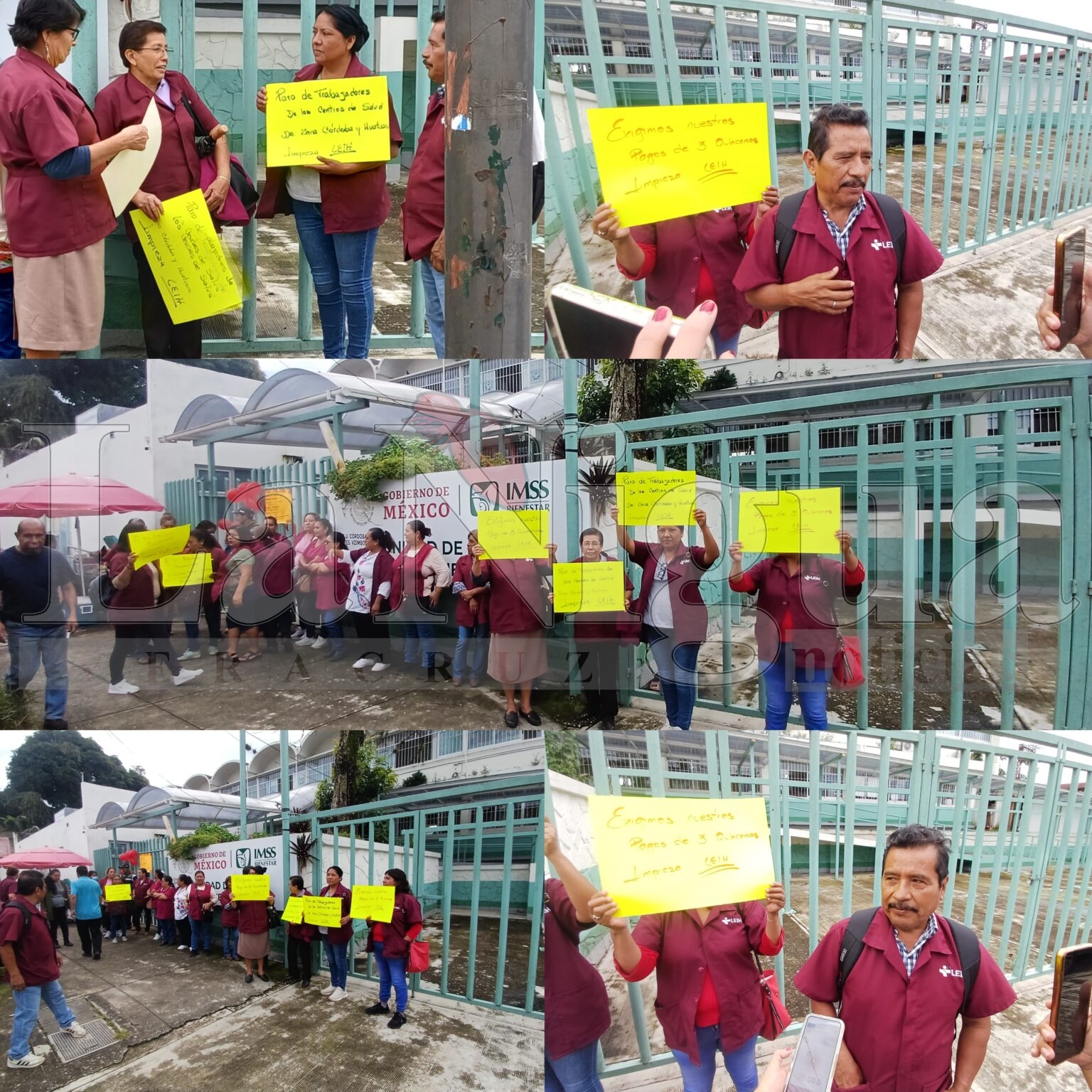 PARAN TRABAJADORES DEL MAL NEGOCIO DE RAMOS ALOR, DE LIMPIEZA LEIH