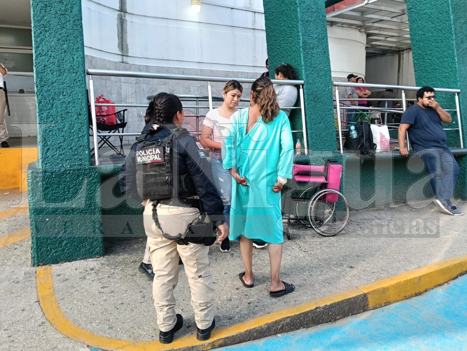 Paciente se sale de hospital en Coatzacoalcos y moviliza a la policía