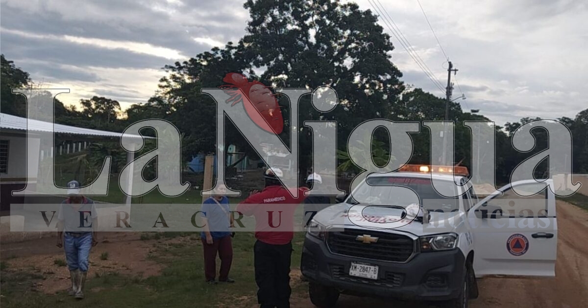 Venteo de en línea de Amoniaco deja cuatro intoxicados en Texistepec; por trabajos que se realizan en Las Matas.