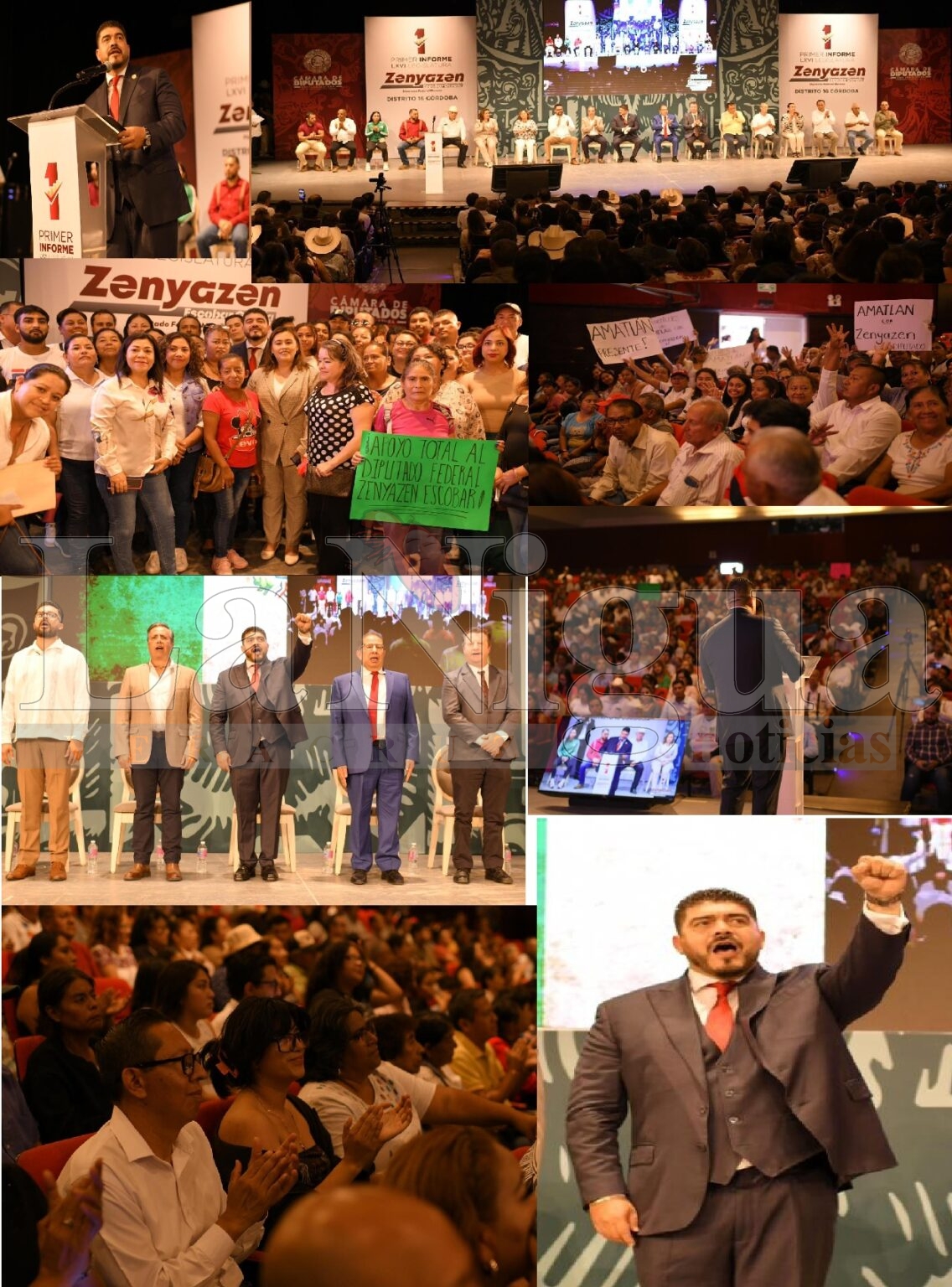 Zenyazen Escobar rinde informe de acciones legislativas con reformas y gestión cercana a la gente, en Córdoba