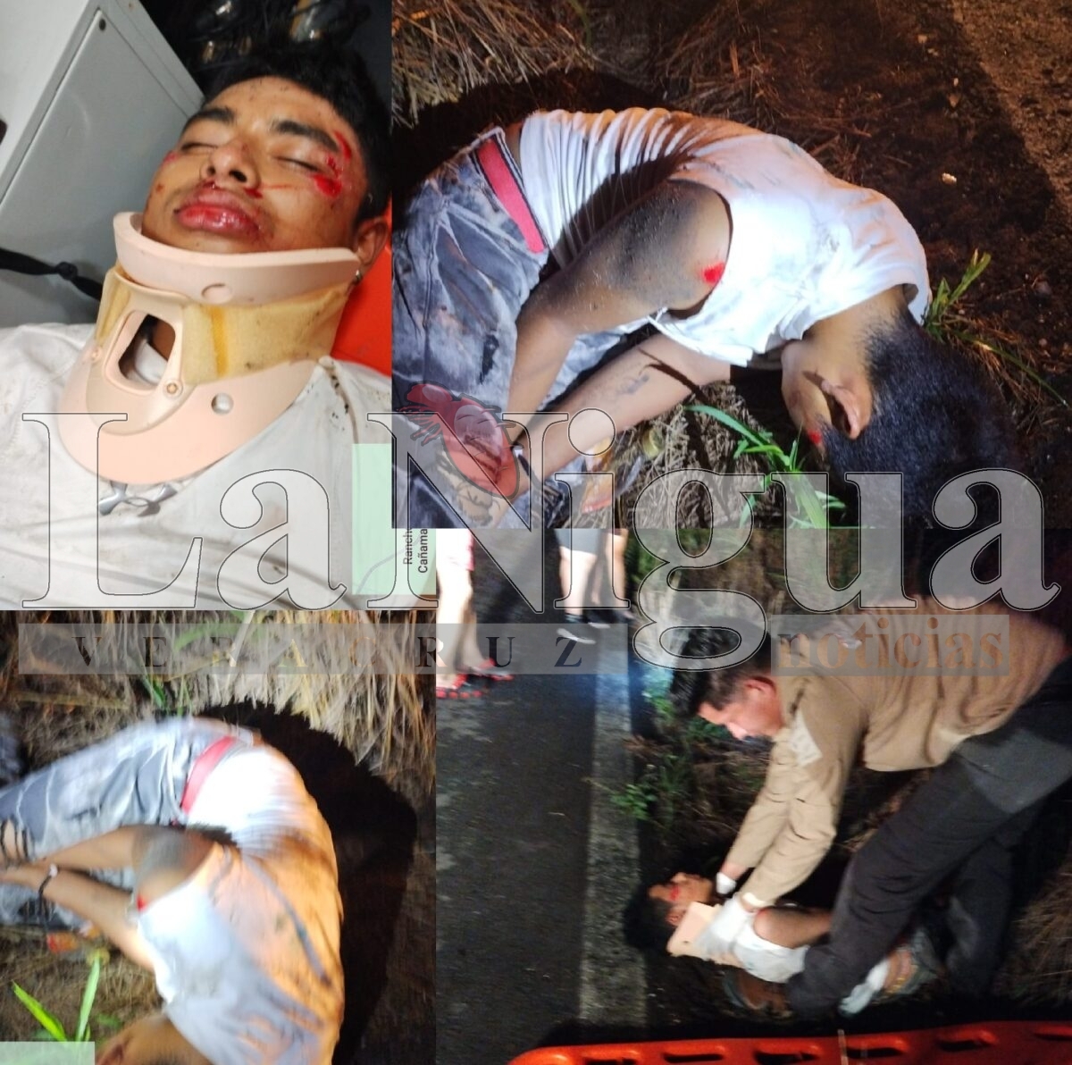 HALLAN UN HOMBRE EN LA CARRETERA PASO DEL MACHO A TEPATLAXCO. MILAGROSAMENTE, GRAVE, PERO VIVE. PIDEN PRESENCIA DE LA FAMILIA