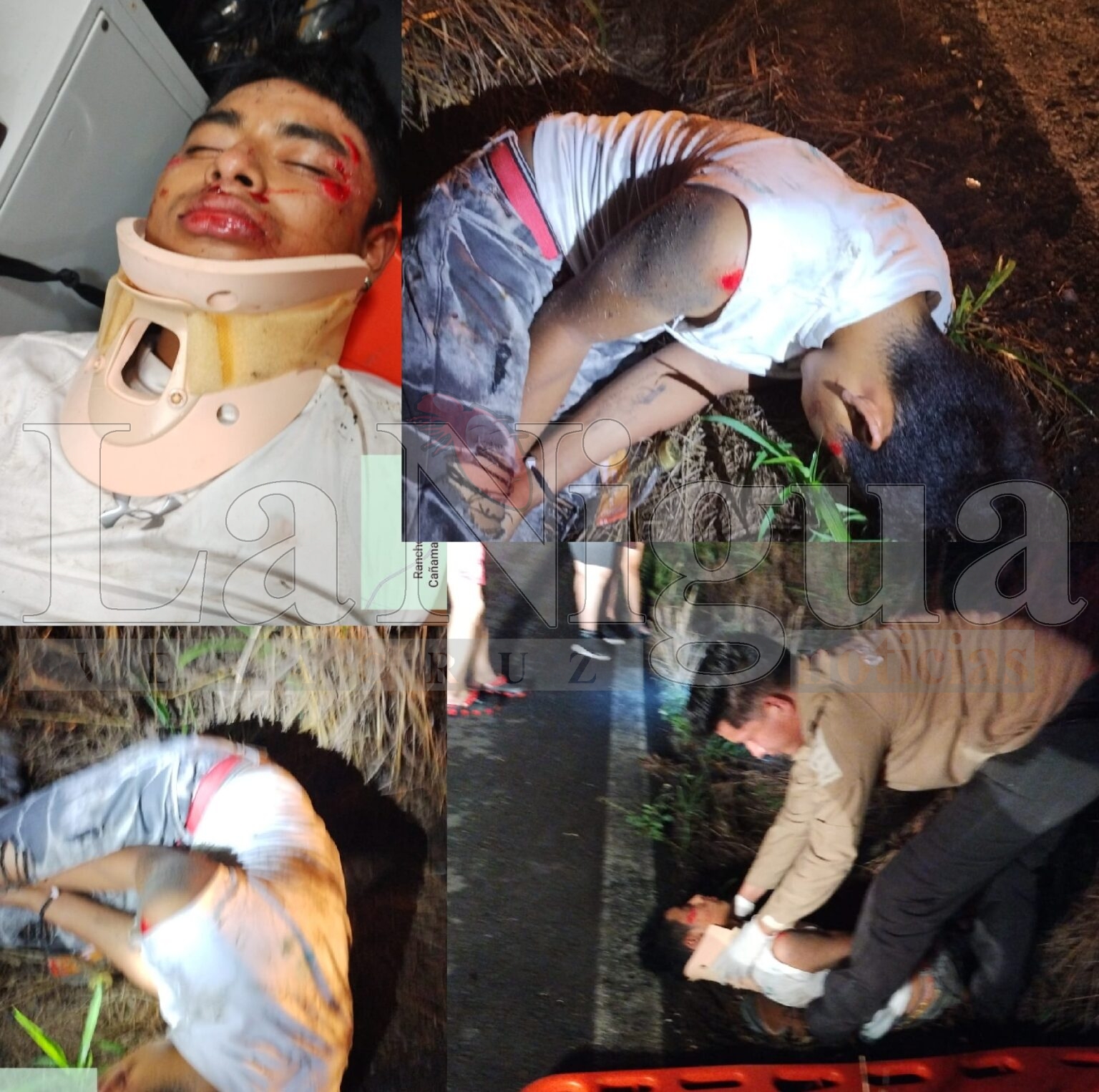 HALLAN UN HOMBRE EN LA CARRETERA PASO DEL MACHO A TEPATLAXCO. MILAGROSAMENTE, GRAVE, PERO VIVE. PIDEN PRESENCIA DE LA FAMILIA