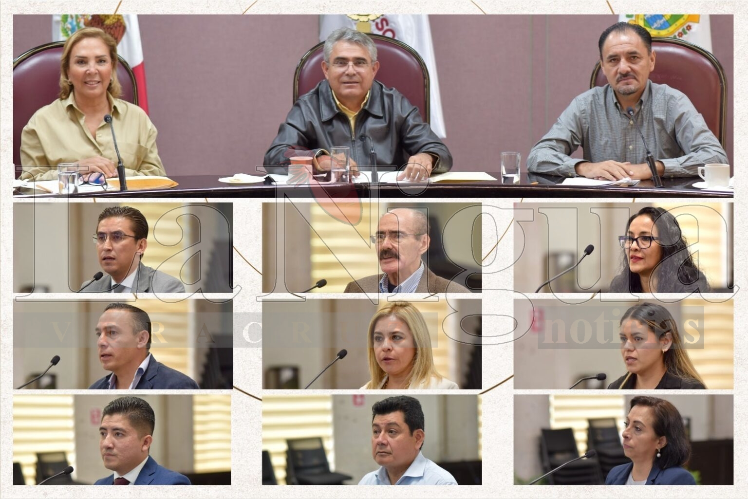 Entrevista Comisión a aspirantes a la Contraloría Interna del Congreso