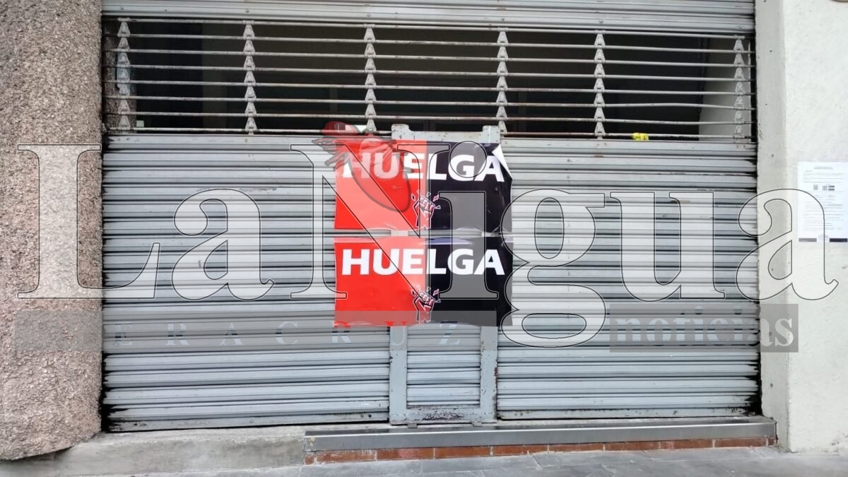 Trabajadores del Monte de Piedad en Orizaba mantienen huelga nacional