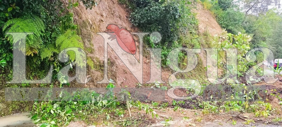 Lluvias provocan cierre de caminos y daños menores en Calcahualco