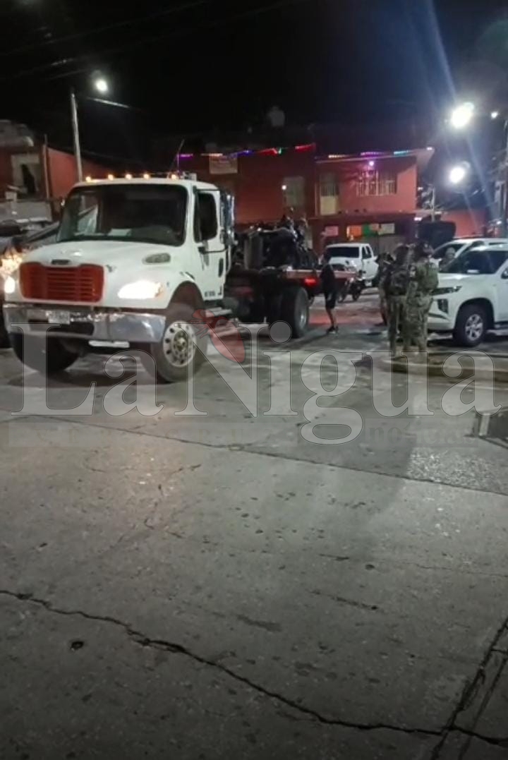 Catean vivienda en San Román; aseguran motocicletas y detienen a varias personas