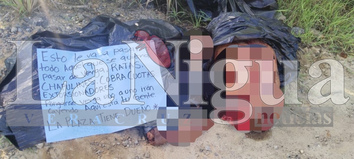 Hallan cuerpo desmembrado con presunto mensaje criminal en carretera Coatzacoalcos–Villahermosa