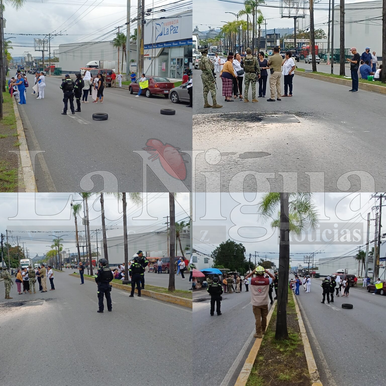 Evitan incendio por quema de llantas en Hospital Civil de Yanga