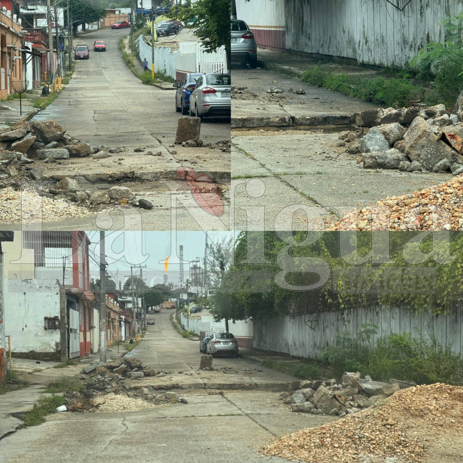 A 89 días del cambio de administración, Minatitlán enfrenta obras inconclusas y problemas urbanos.