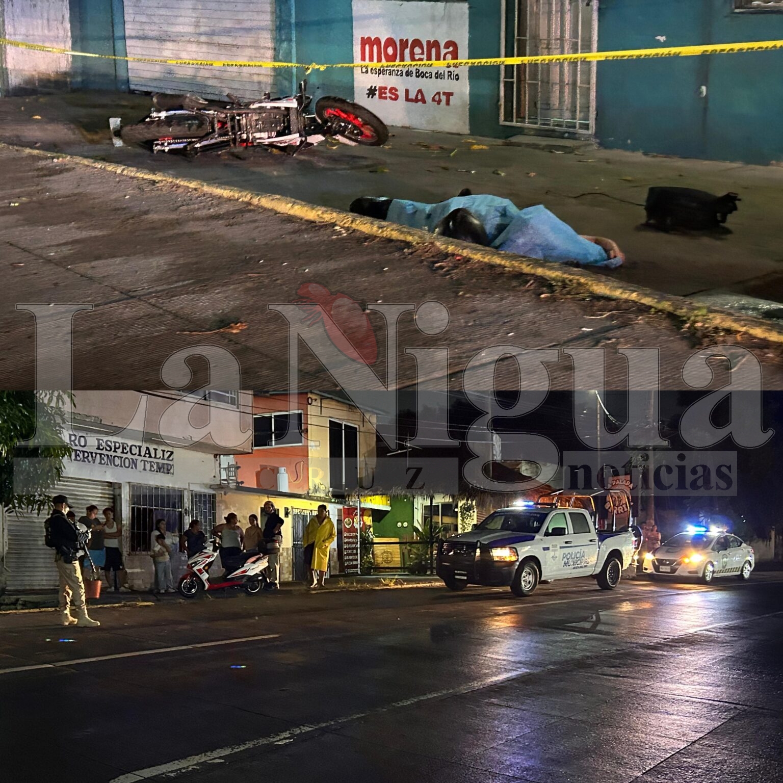 Era de San Andrés Tuxtla el motociclista que perdió la vida en Boca del Río