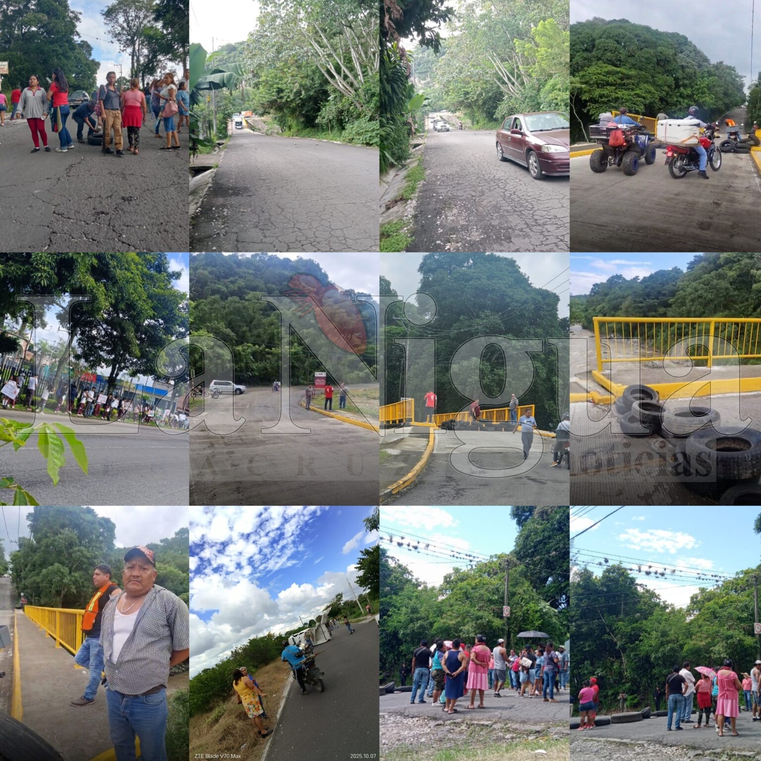 Liberan la carretera Córdoba- Paso del Macho después de varias horas de bloqueo