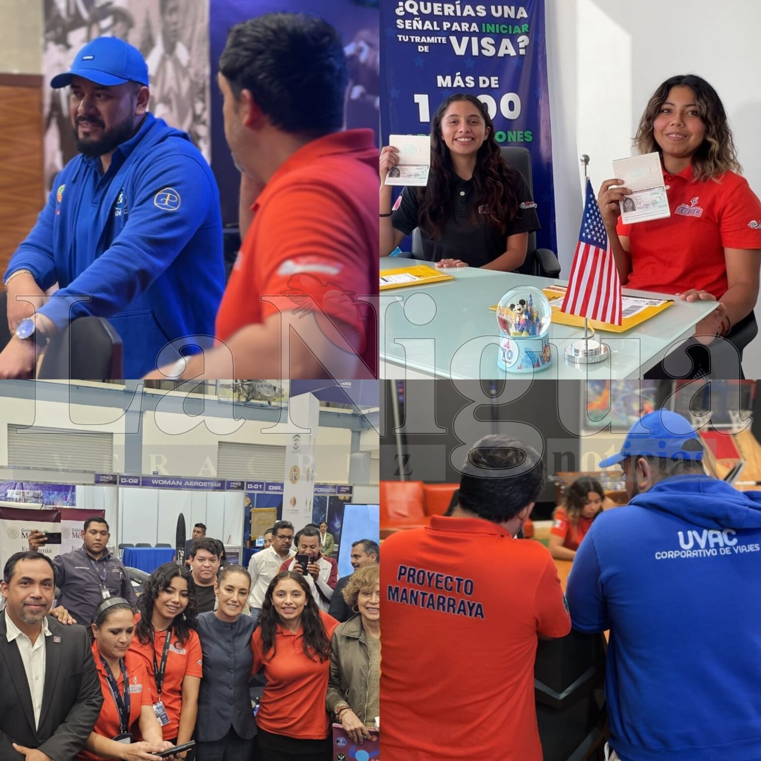 UVAC y Headline ayudan en trámites visado a estudiantes veracruzanos citados en la NASA