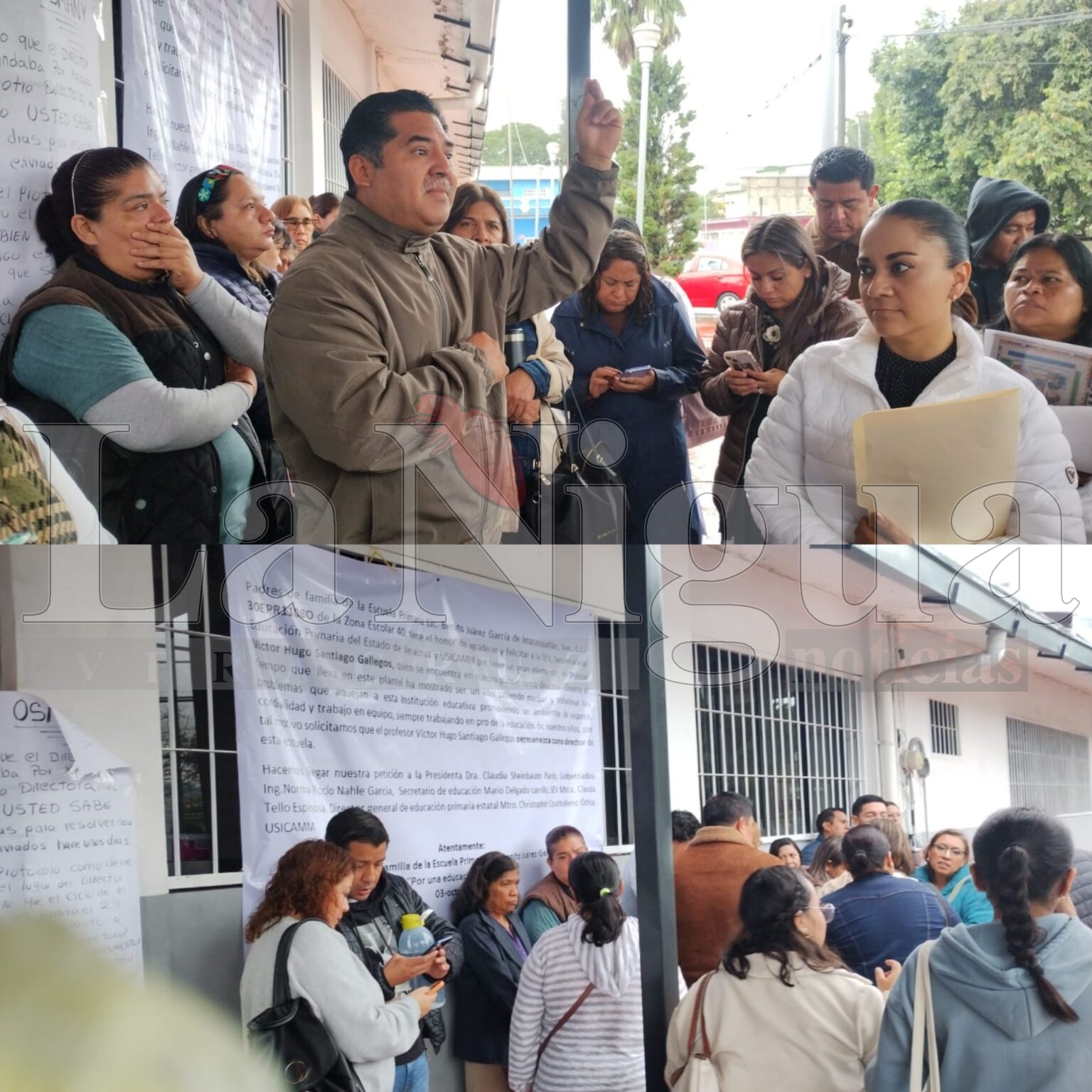 Toman primaria Benito Juárez en Ixtaczoquitlán; exigen reinstalación del director