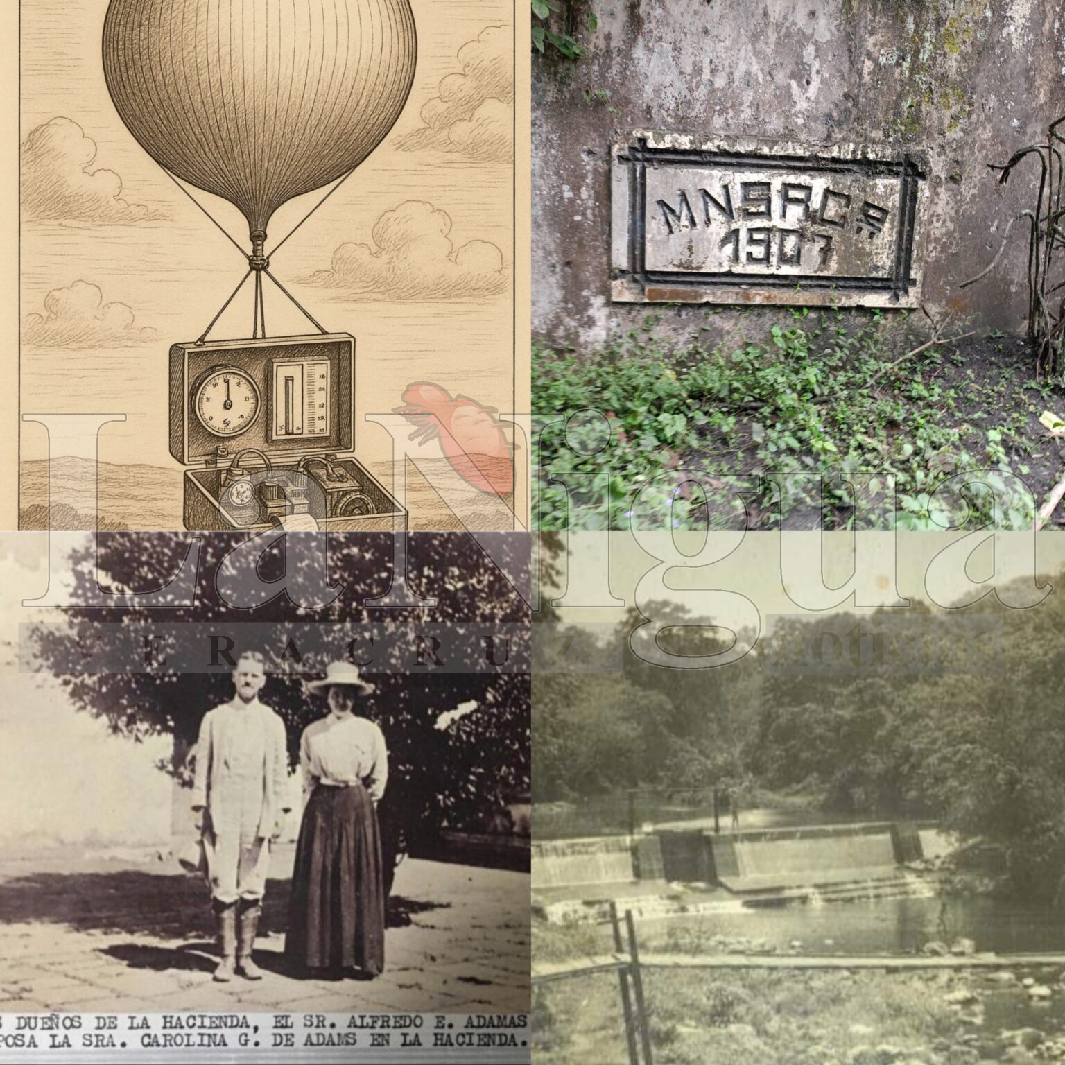 Entre globos aerostáticos y aguas caudalosas