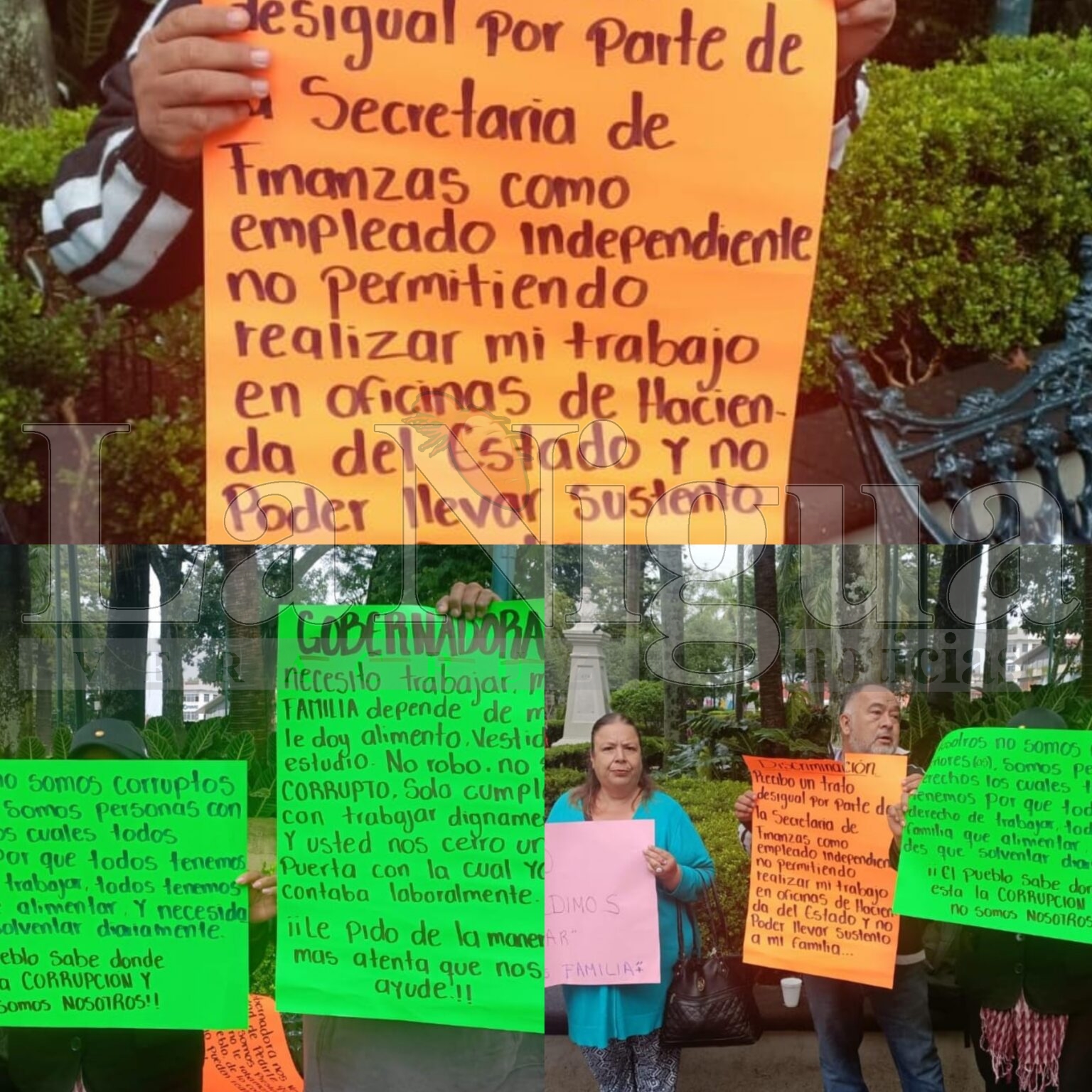 Gestores de servicios administrativos denuncian haber sido retirados de sus funciones en Veracruz