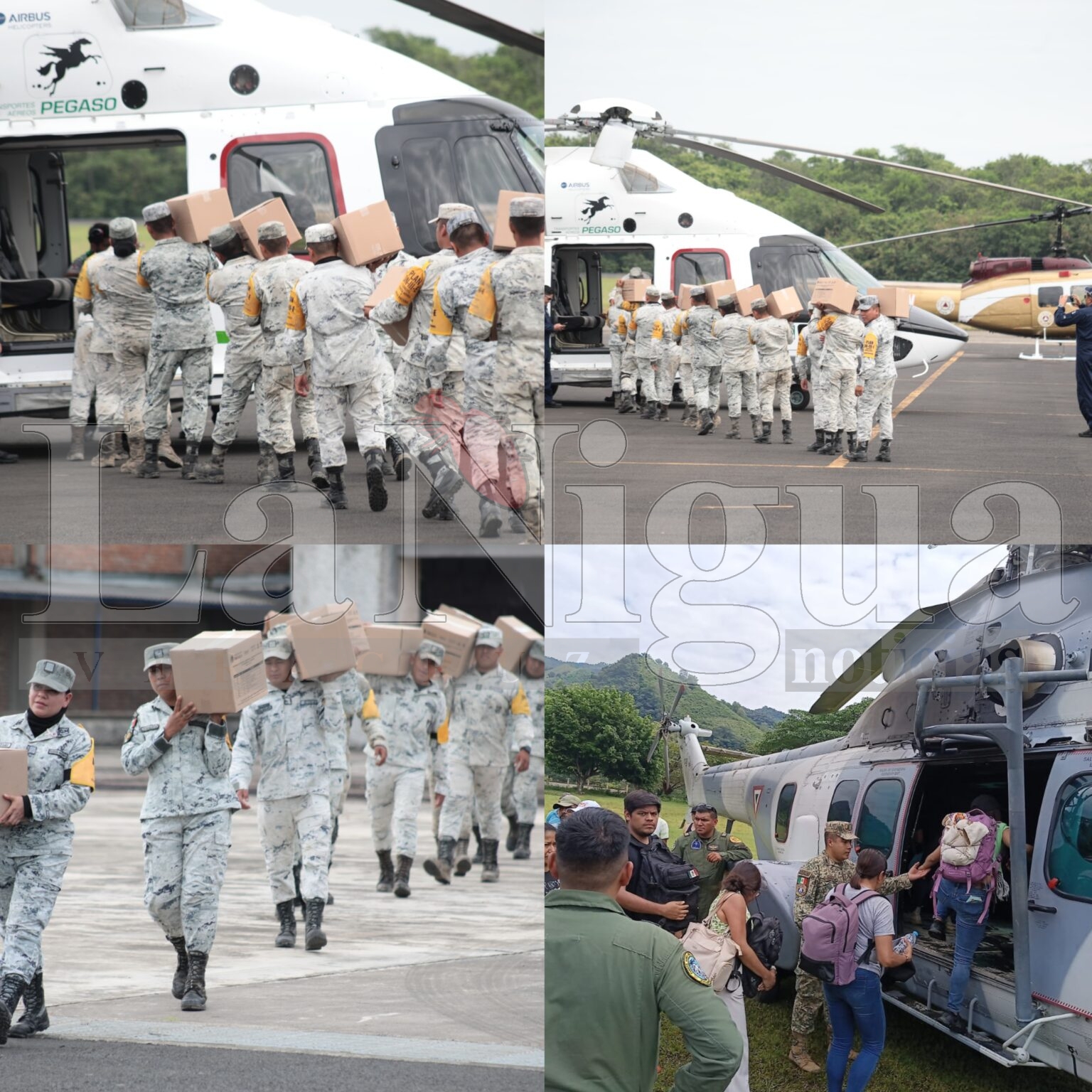 Gobernadora Rocío Nahle informa sobre avances en el rescate y atención a comunidades afectadas por inundaciones en el norte de Veracruz