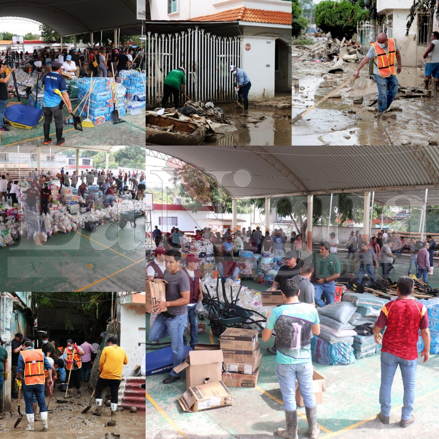 Más de mil trabajadores de la SEV se suman en limpieza de zonas afectadas