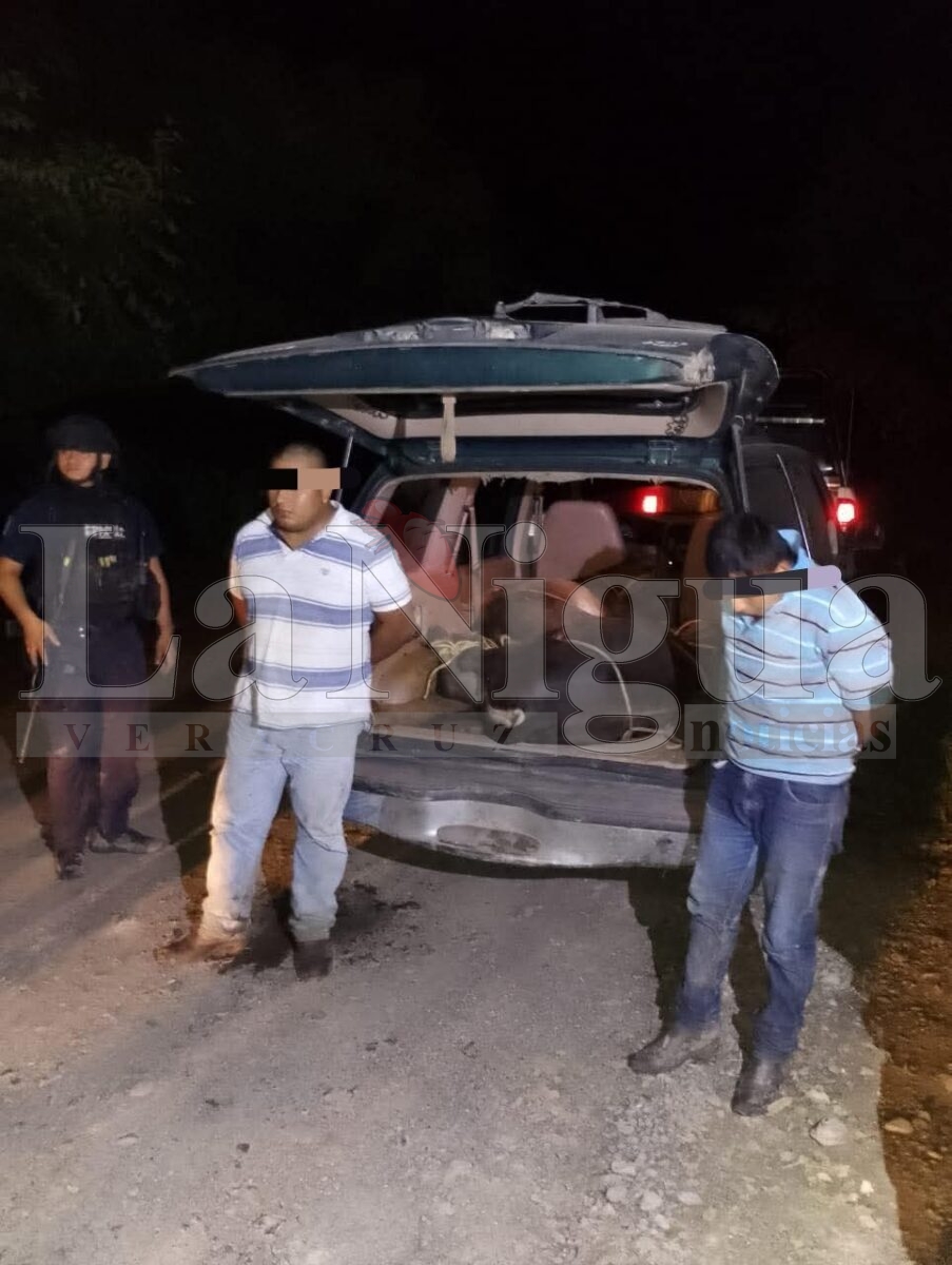 Capturan a 2 por abigeato