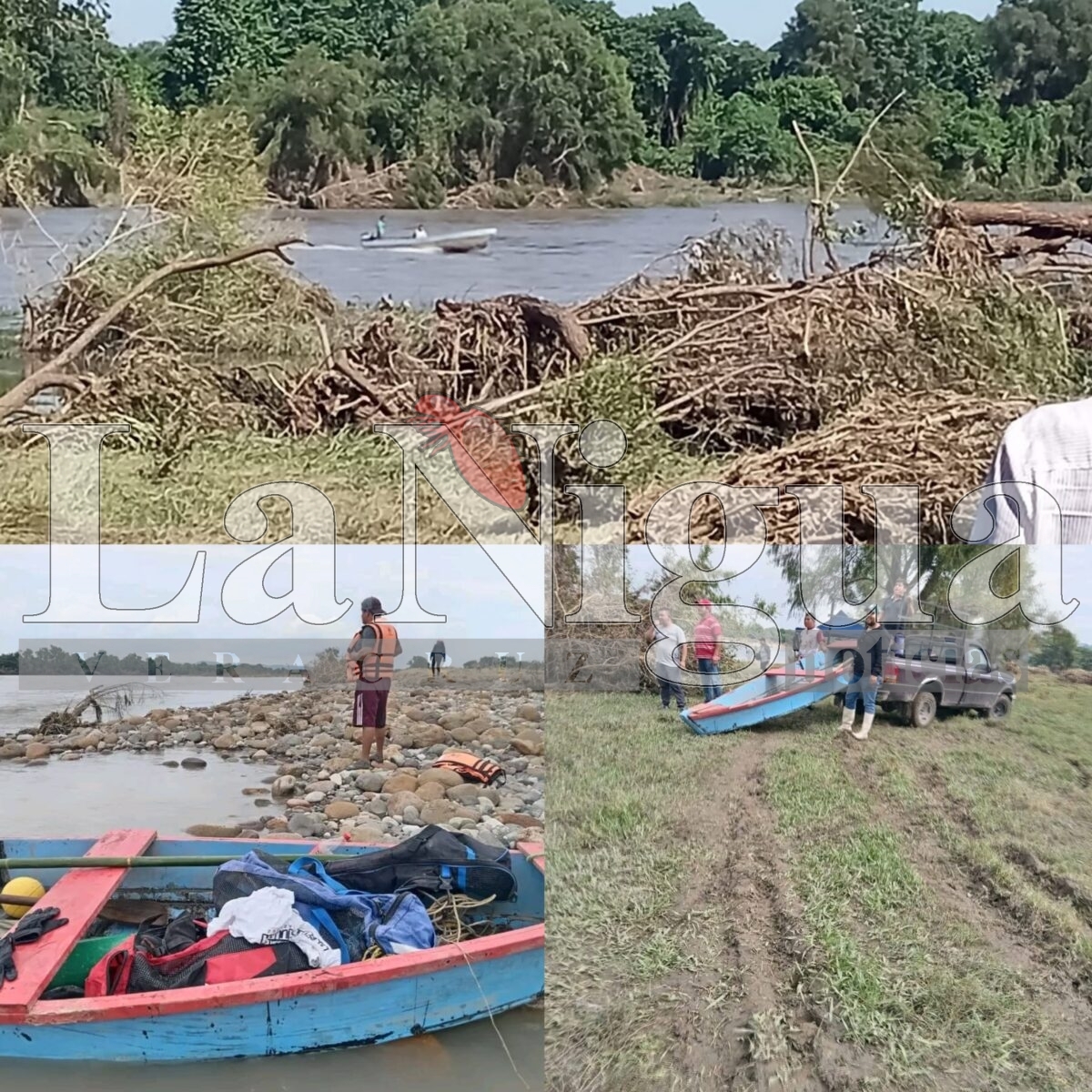 Se suma buzo profesional, a la búsqueda del lanchero tecoluteño en Papantla