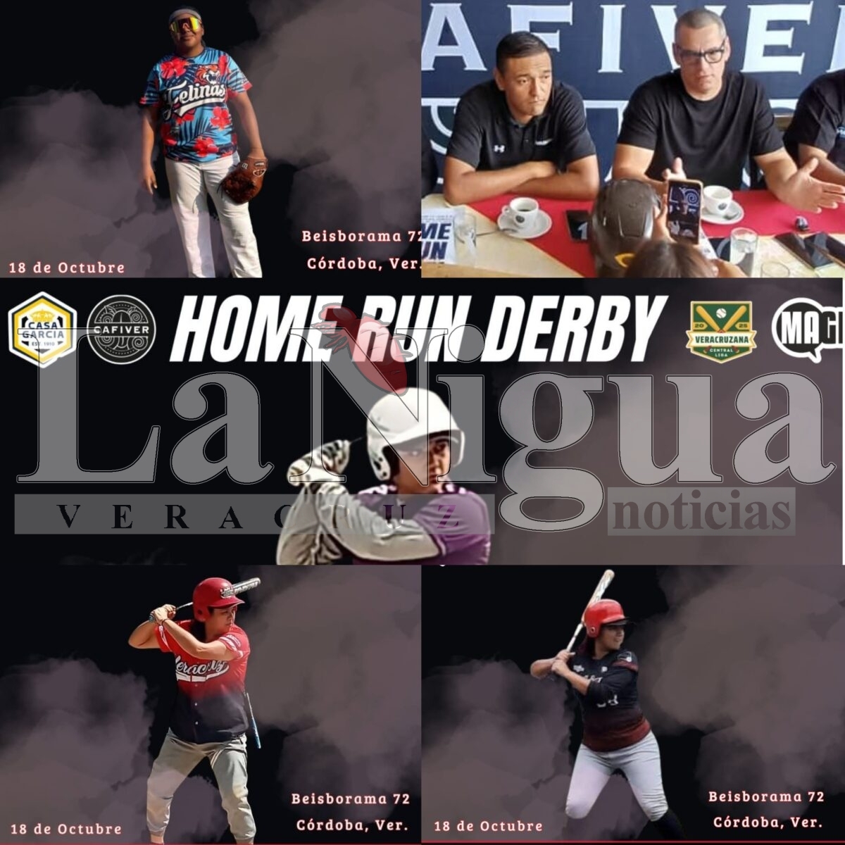 Niños y damas en el Derby deJonrones en el Beaisborama