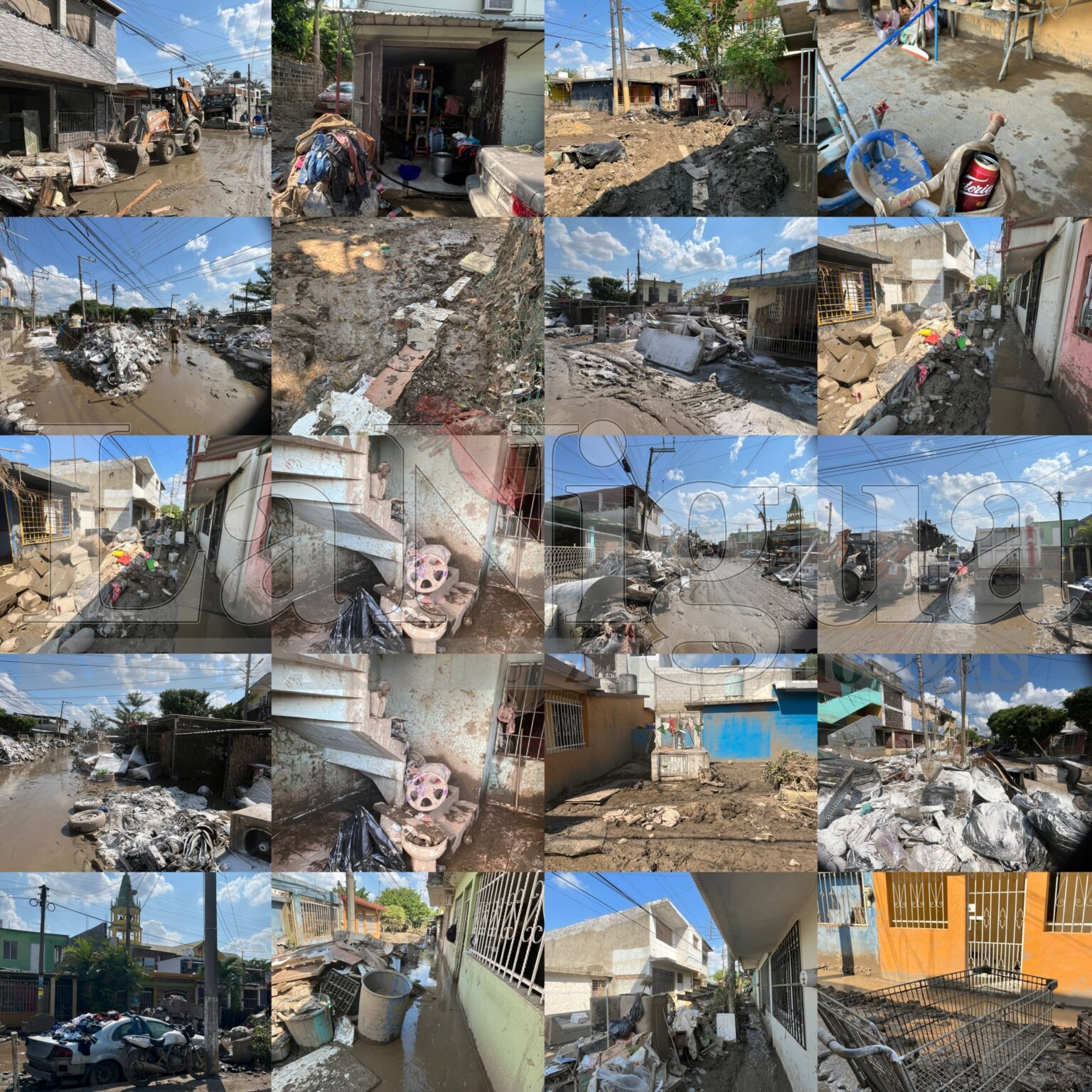 Nueve días después del desbordamiento, Gaviotas 1 sigue sin apoyo oficial