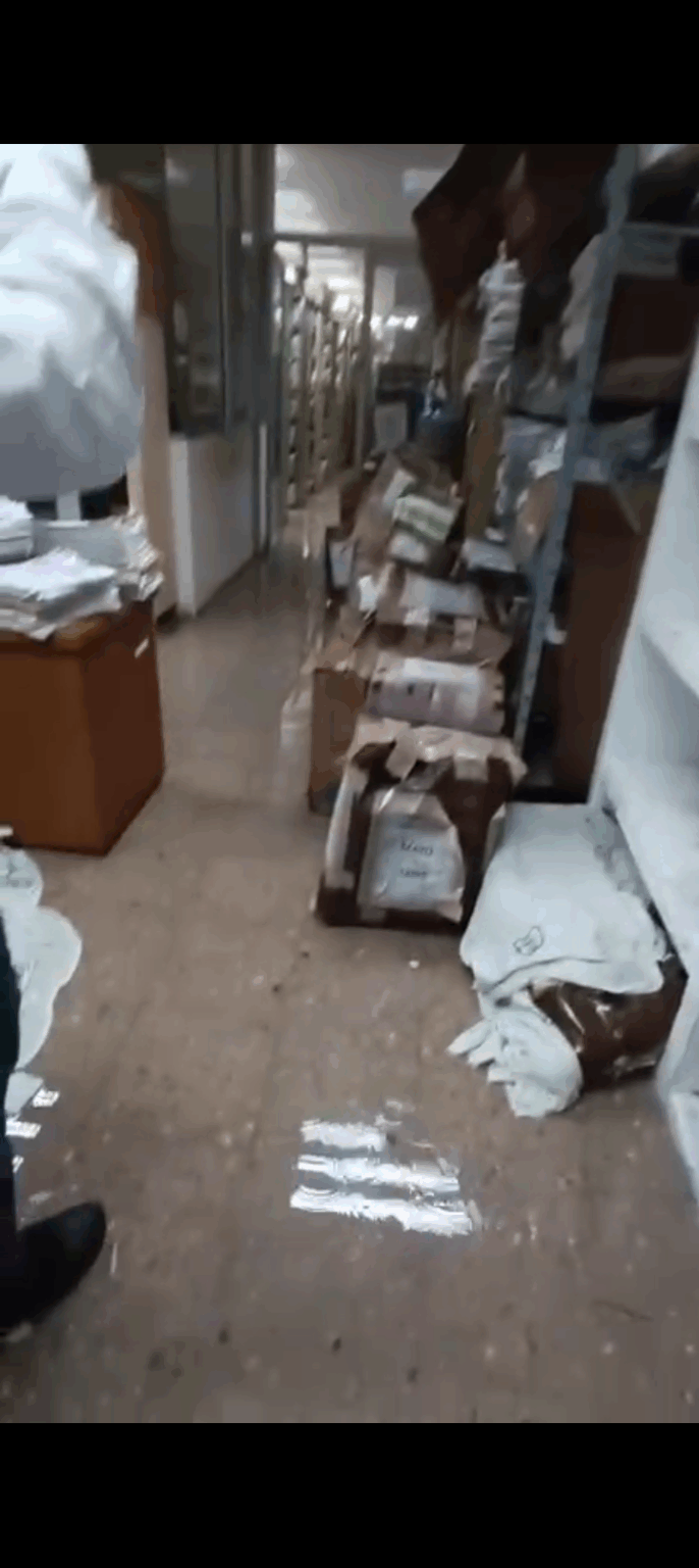 Se inunda área de archivos en IMSS Veracruz