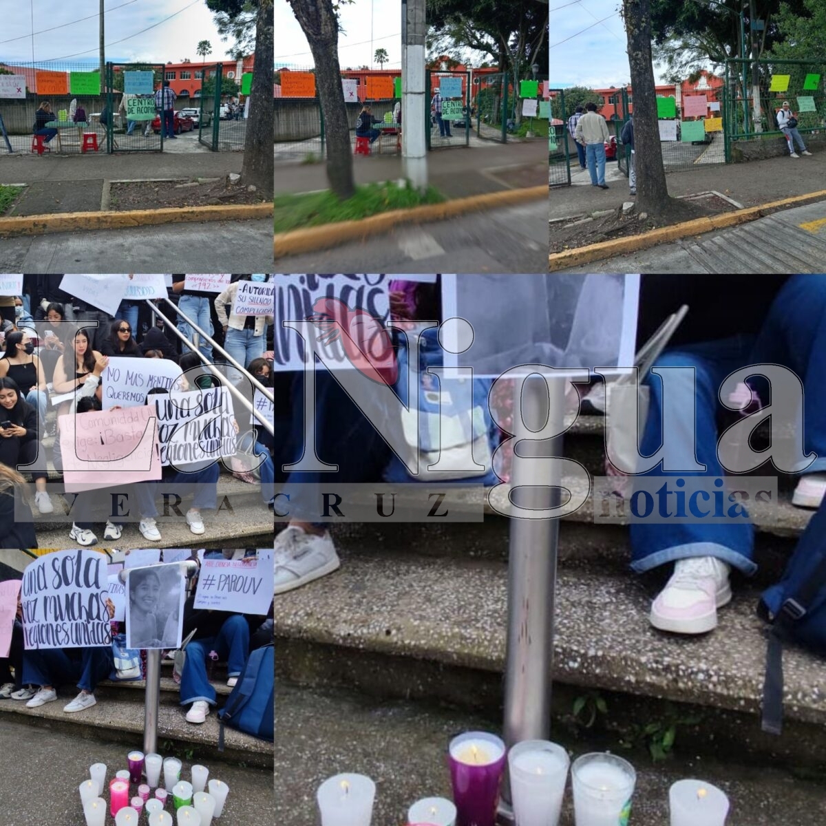 Estudiantes de la UV protestan en Xalapa por muerte de compañera y exigen acciones a autoridades universitarias 1 polish 20251015 1408267544565318133234985083