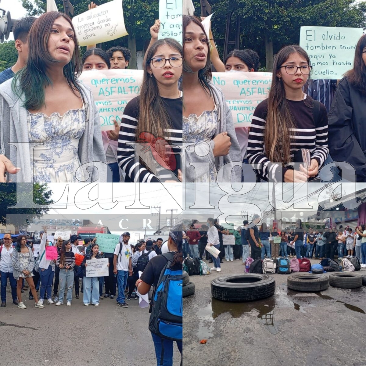 Estudiantes de la UV bloquean carretera en Peñuela; exigen rehabilitación del camino y puente dañados 1 polish 20251015 2257540077672818033613037395
