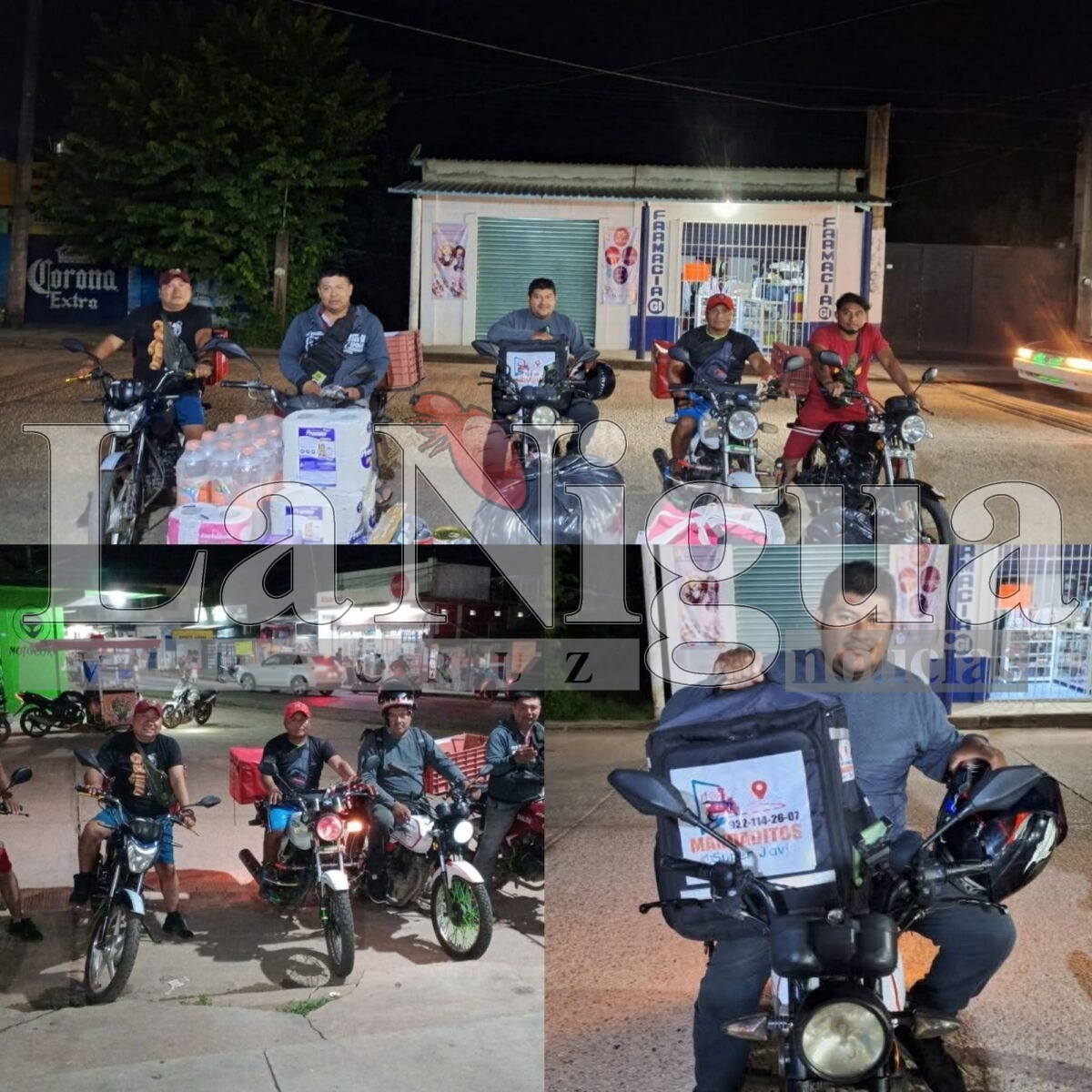 Mandaditos de Oteapan y Zaragoza se unen para ayudar a familias afectadas en el norte de Veracruz 1 polish 20251016 1059161194831480727420680261