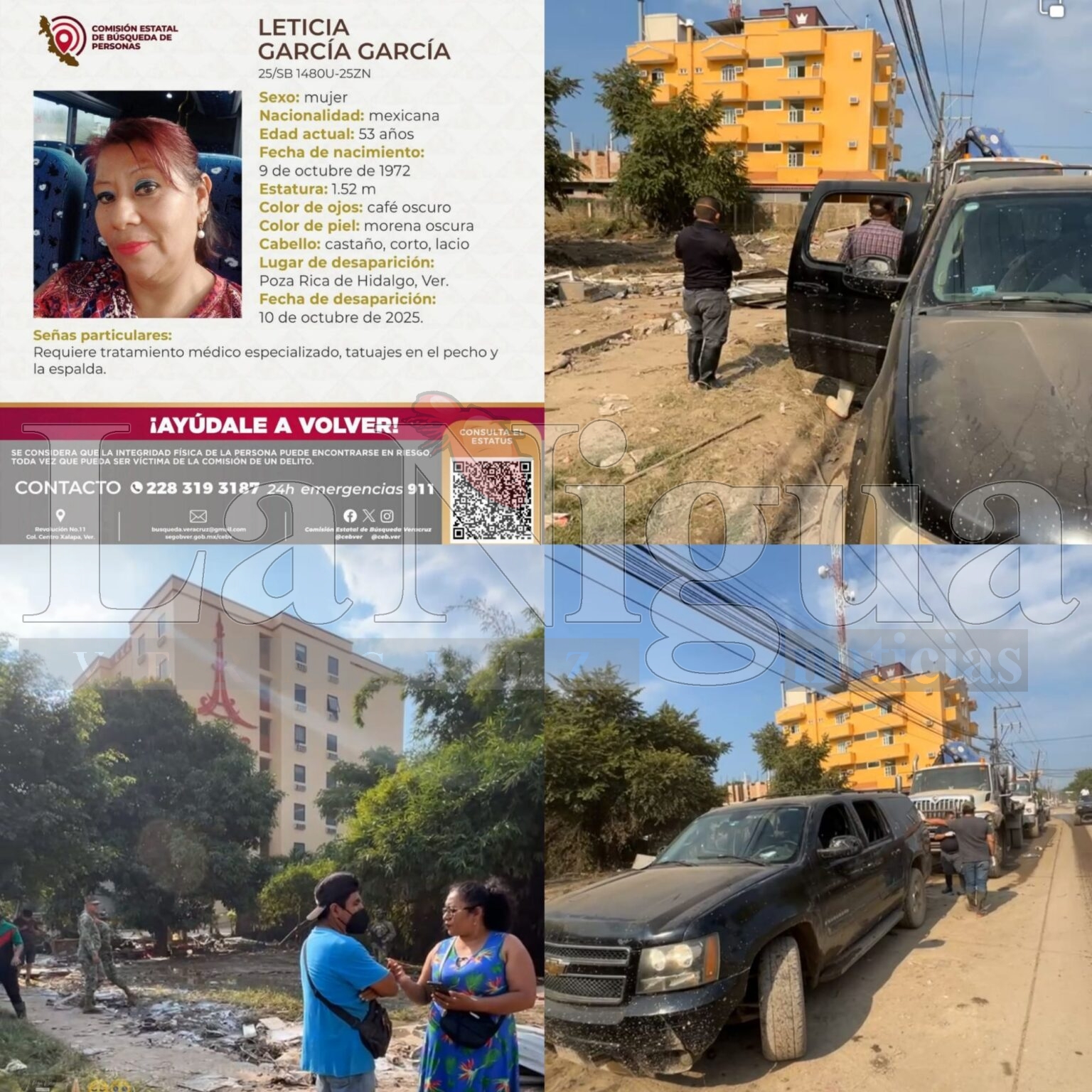 Localizan, sin vida; el cuerpo de la trabajadora de la Central de Autobuses en Poza Rica