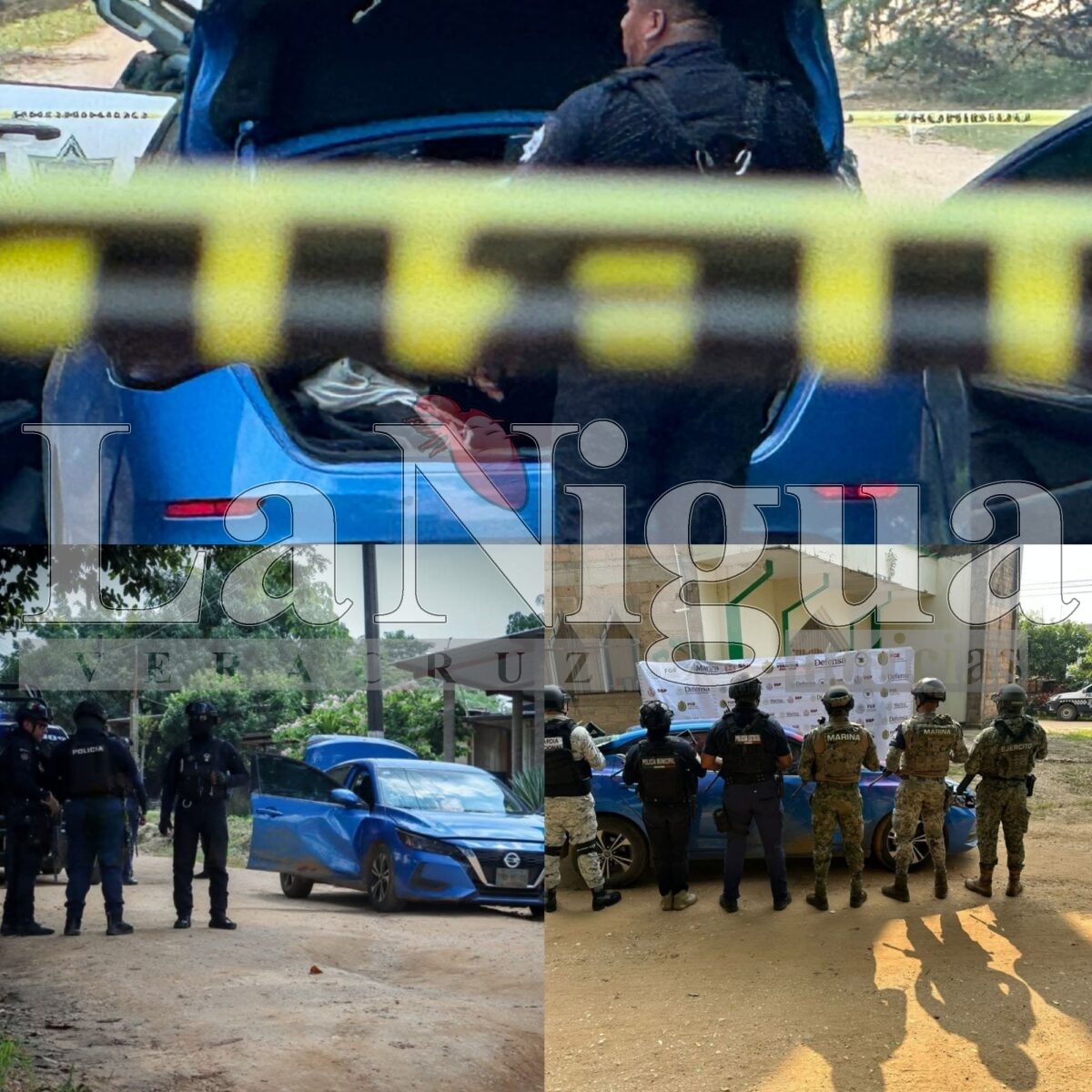 Balacera y persecución en Acayucan; delincuentes abandonan auto baleado. 1 polish 20251017 1703125083381397372163867922