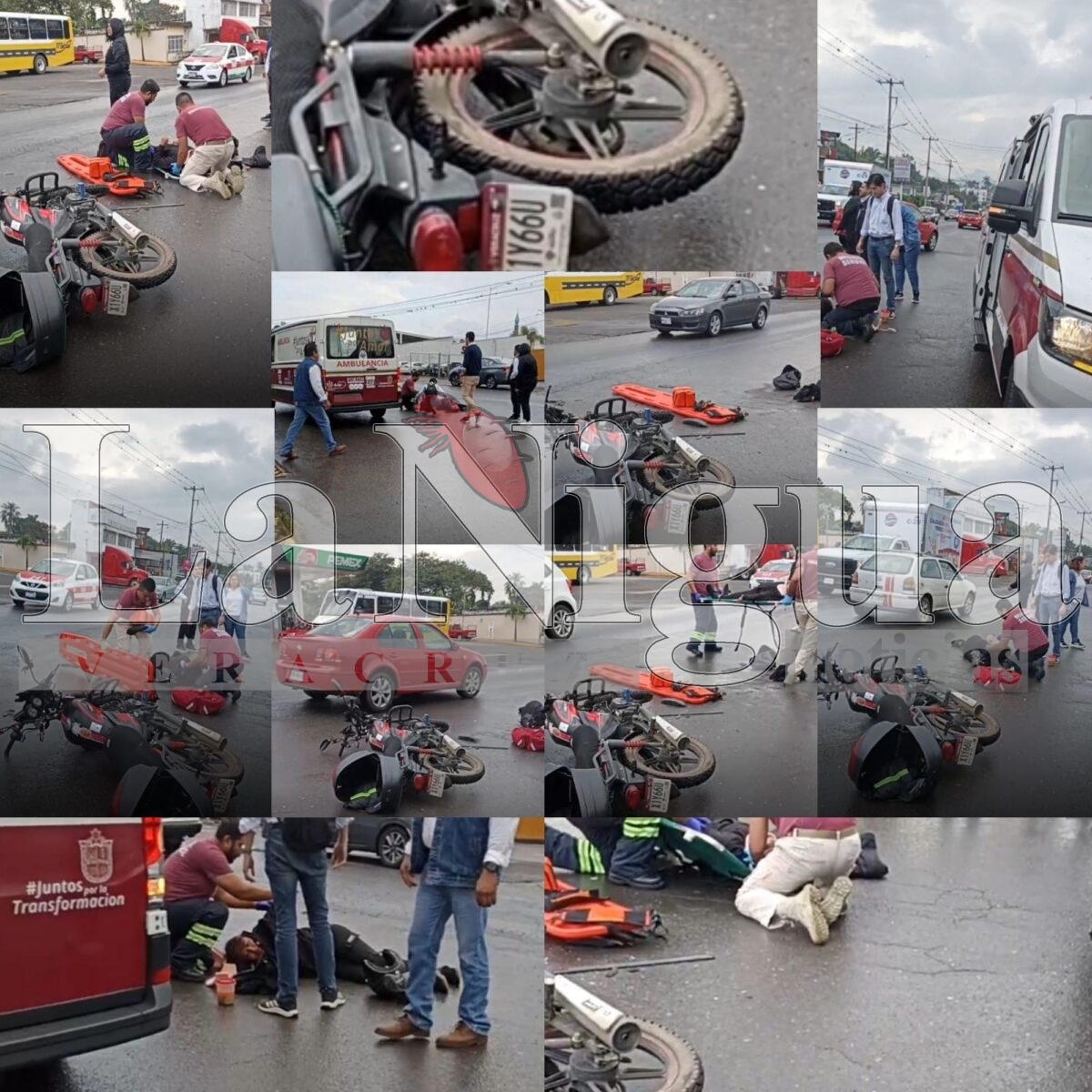 Choque entre motocicleta y vehículo provoca que una joven quede lesionada; el responsable se da a la fuga 1 polish 20251020 1647331765285434950387504389
