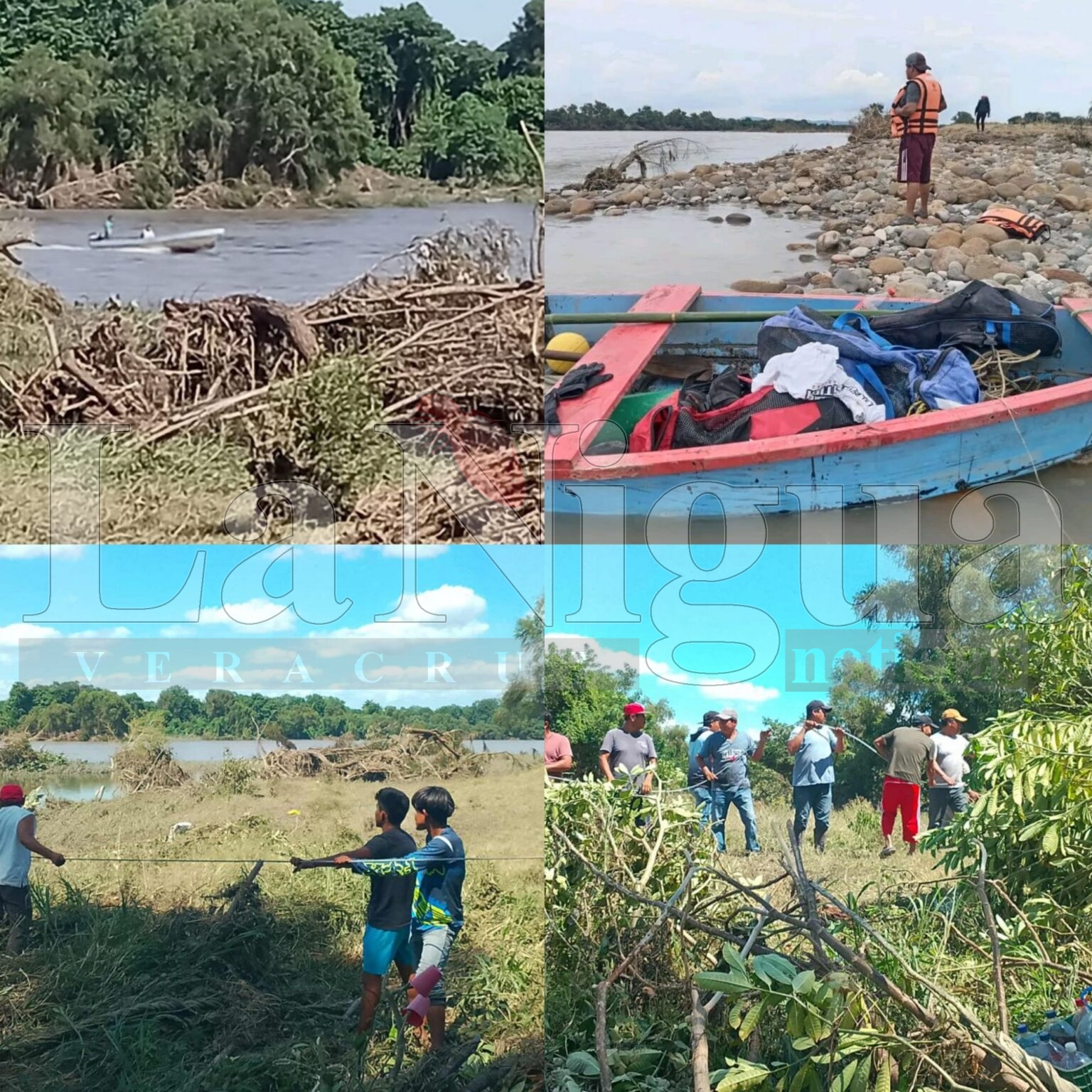 Lanchero rescatista cayó al río y no ha sido hallado desde el día 12