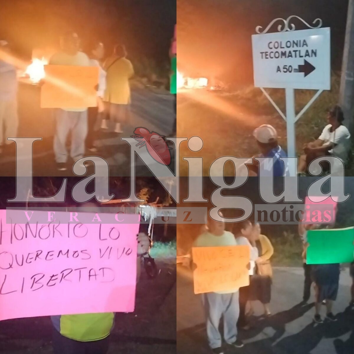Bloquean carretera Chachalacas–Ursulo Galván; exigen liberar a líder antorchista presuntamente privado de la libertad 1 polish 20251023 1024005794183478072035388244
