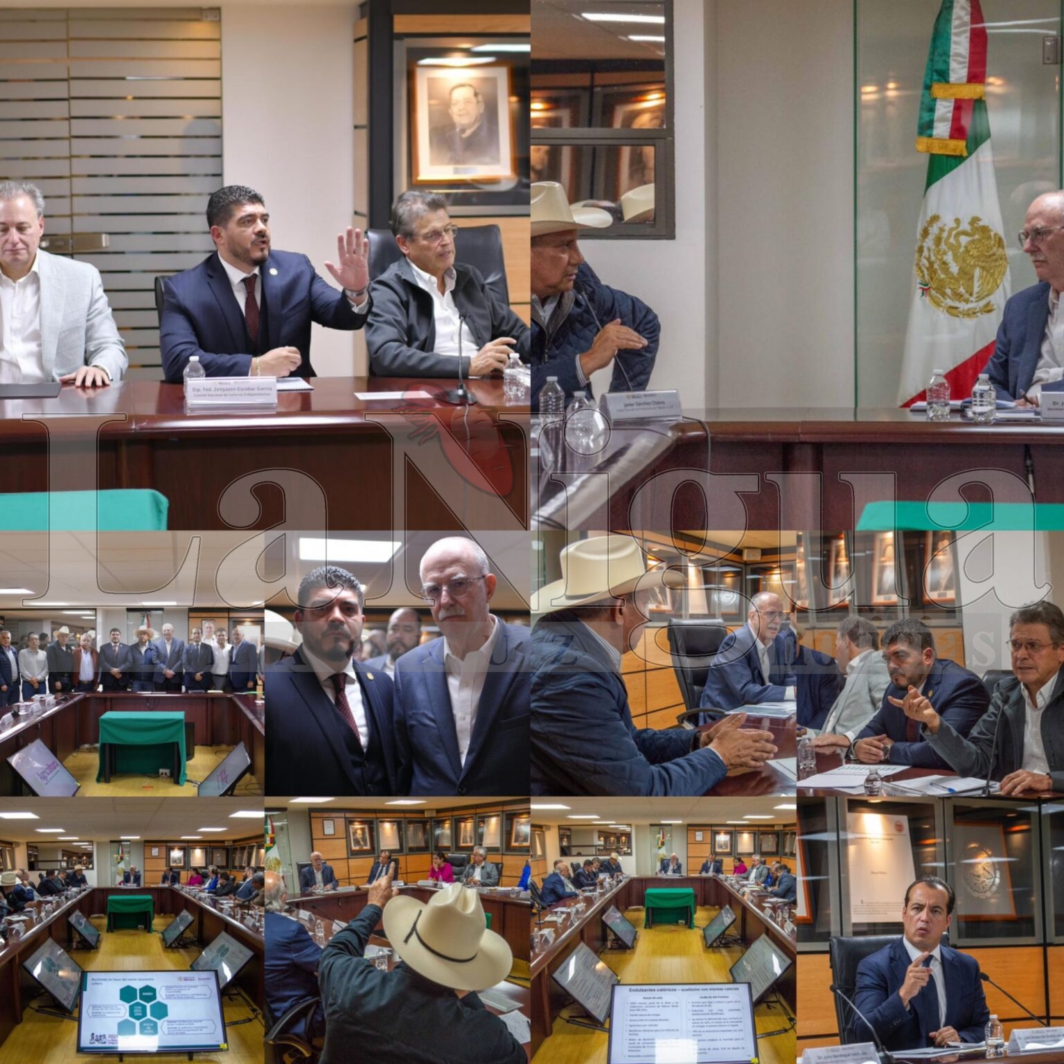 Zenyazen Escobar encabeza reunión en SADER para atender crisis de precios de la caña de azúcar