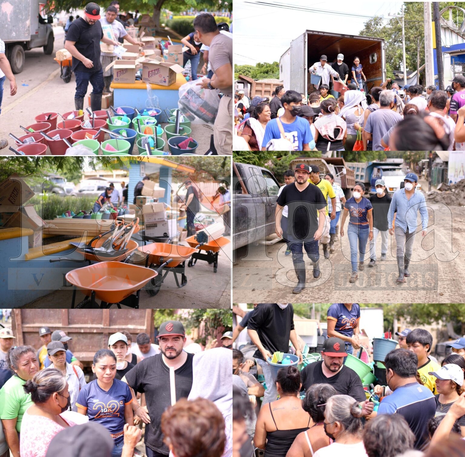 Zenyazen Escobar agradece solidaridad de la zona centro por apoyo a damnificados del norte de Veracruz