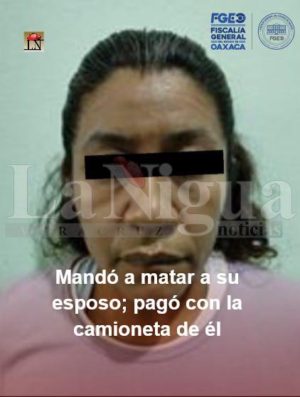 Mandó a matar a su esposo, pagó el asesinato con la camioneta de él