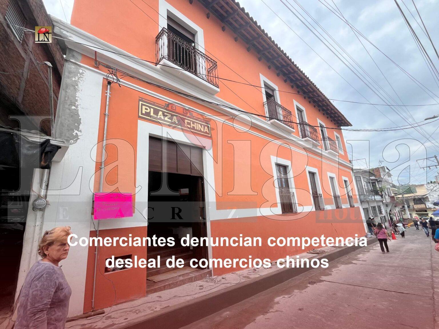 Comerciantes denuncian competencia desleal de comercios chinos