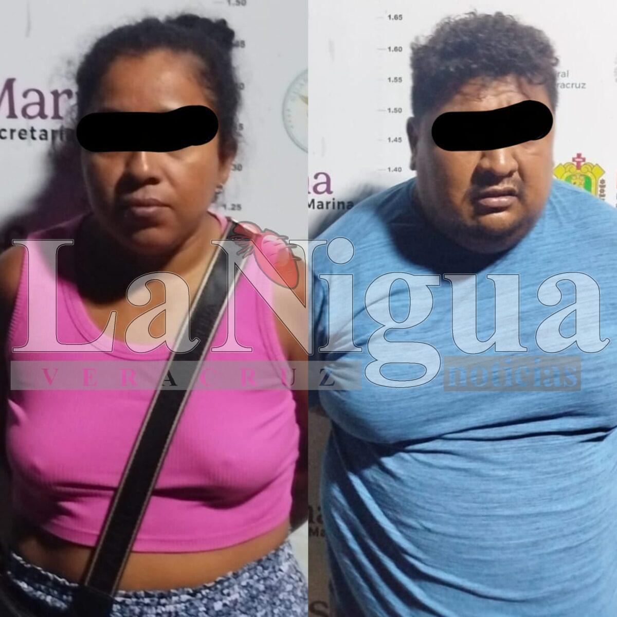 Sorpresivo operativo en la colonia Tiburoneros deja a una pareja detenida con presunta droga