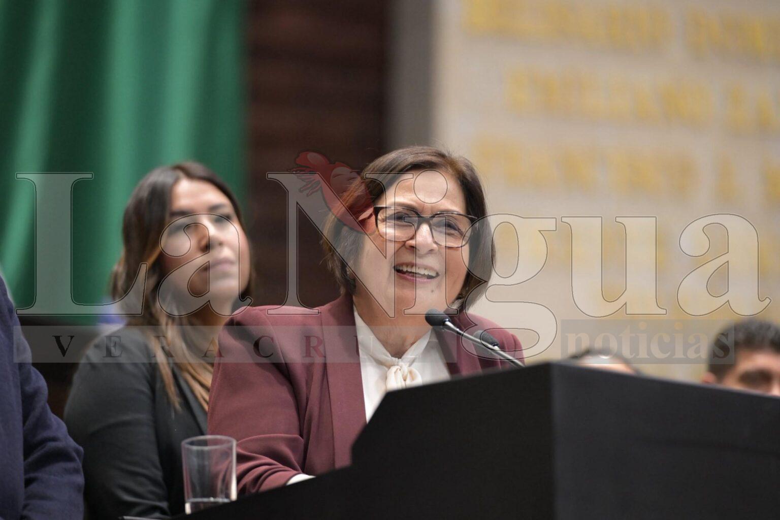 La diputada Margarita Corro critica a la oposición en sesión sobre el PEF-2026