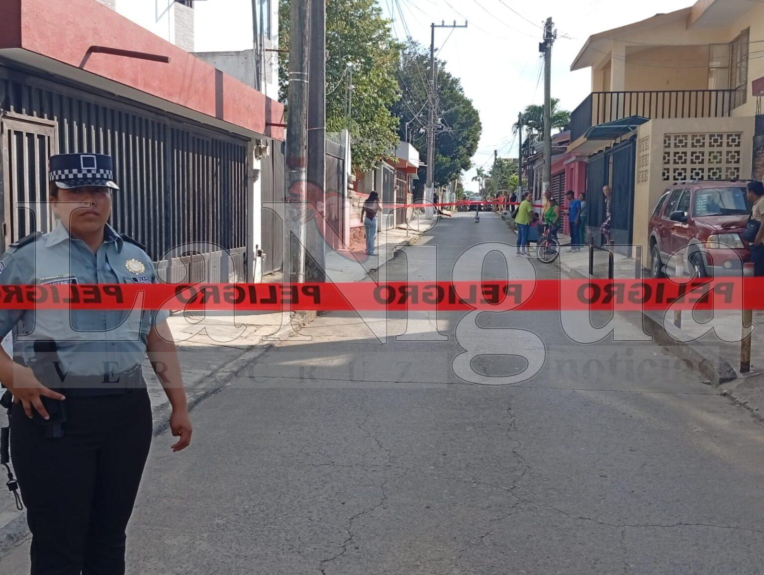Ejecutan a masculino en Tuxpan, frente al colegio Regina. Centro de la ciudad. Imparables las ejecuciones
