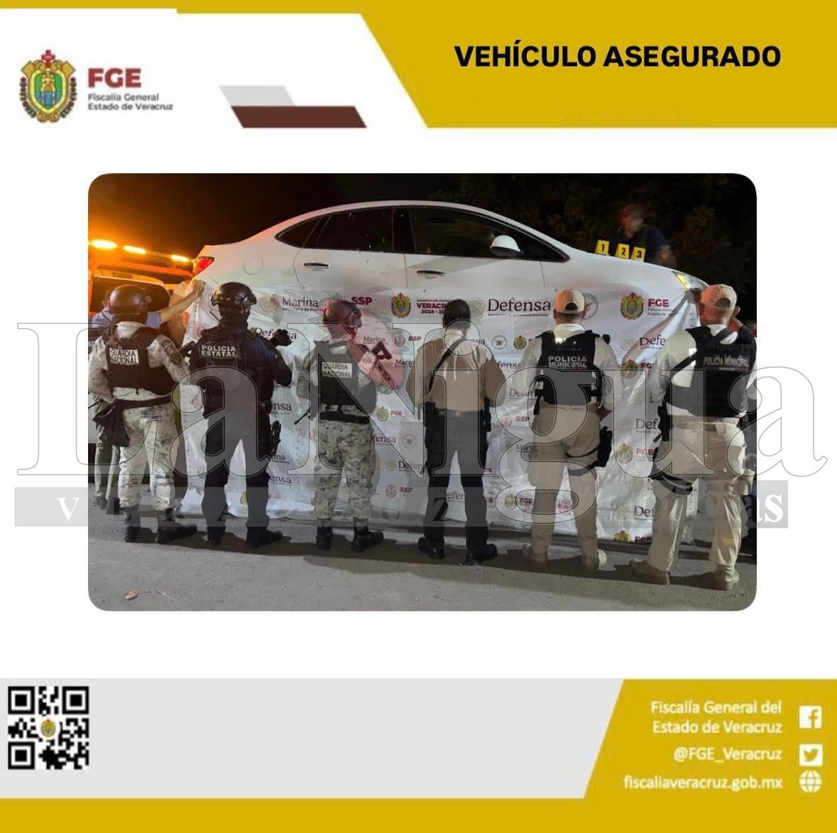 VEHÍCULO Y OBJETOS ASEGURADOS DURANTE CATEO EN TIERRA BLANCA