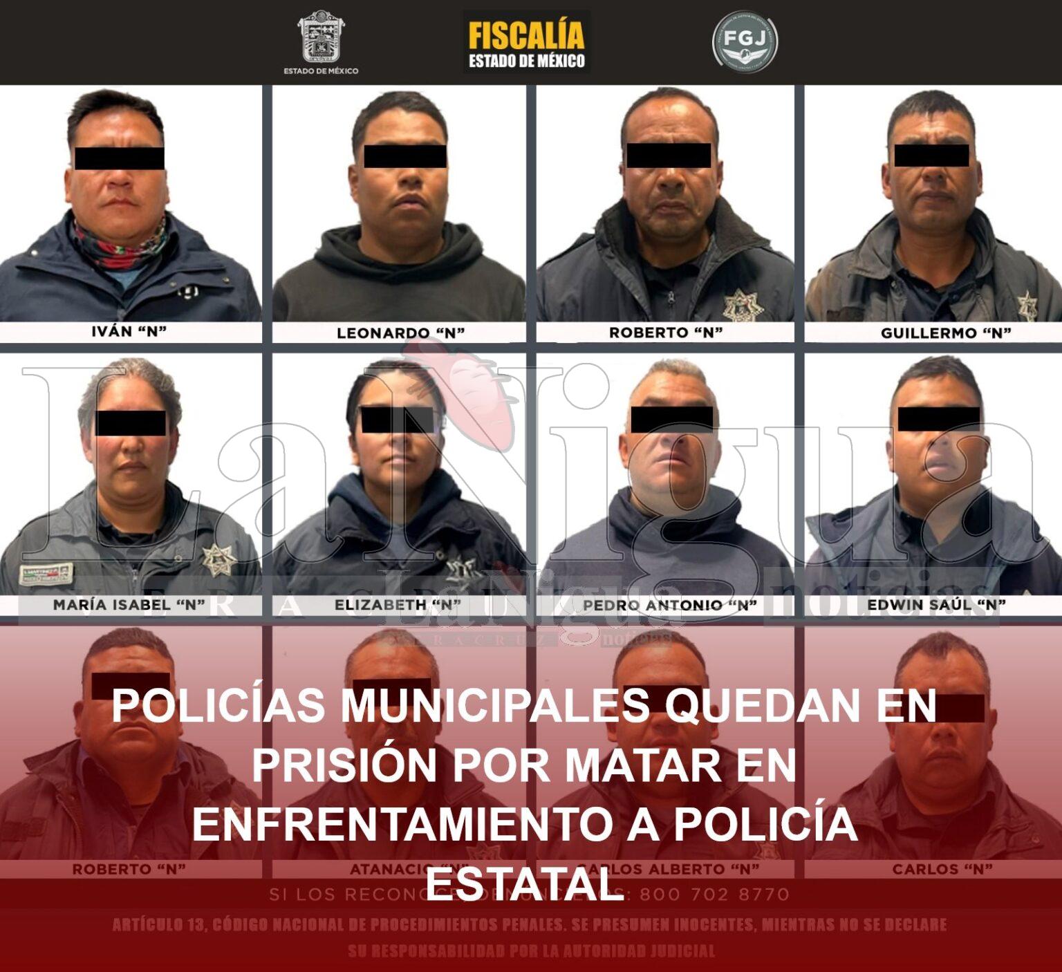 POLICÍAS MUNICIPALES QUEDAN EN PRISIÓN POR MATAR EN ENFRENTAMIENTO A POLICÍA ESTATAL