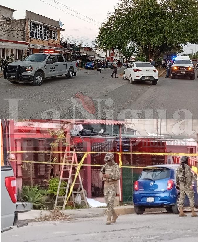 LLEGAN A CASA DE CUSTODIO DEL PENAL DE TUXPAN Y LO ACRIBILLAN, DELANTE DE SU FAMILIA