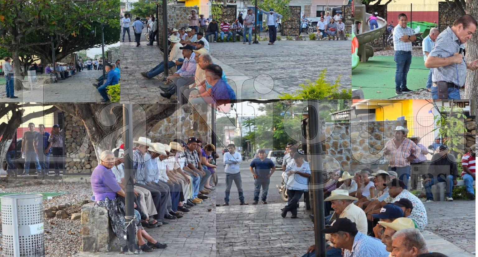 No irán CdMx los cañeros de Paso del Macho y Potrero. No tienen 23 mil para el bús. Irá una comisión