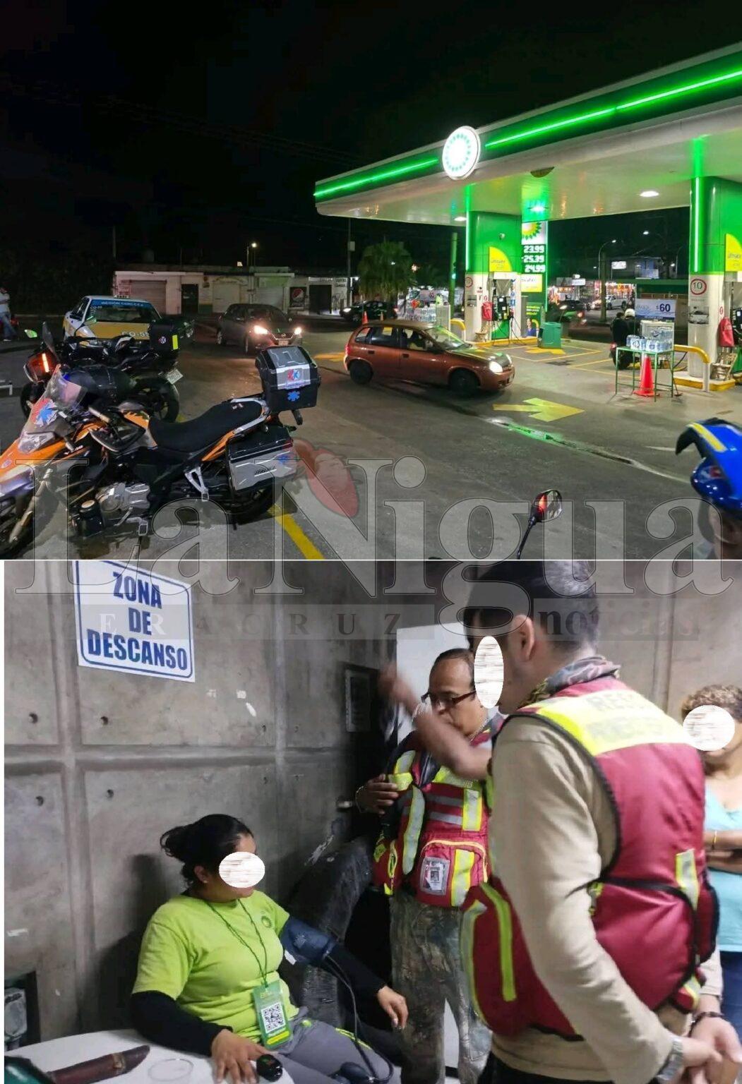 ASALTAN GASOLINERA EN FORTÍN; EMPLEADA SUFRE CRISIS NERVIOSA